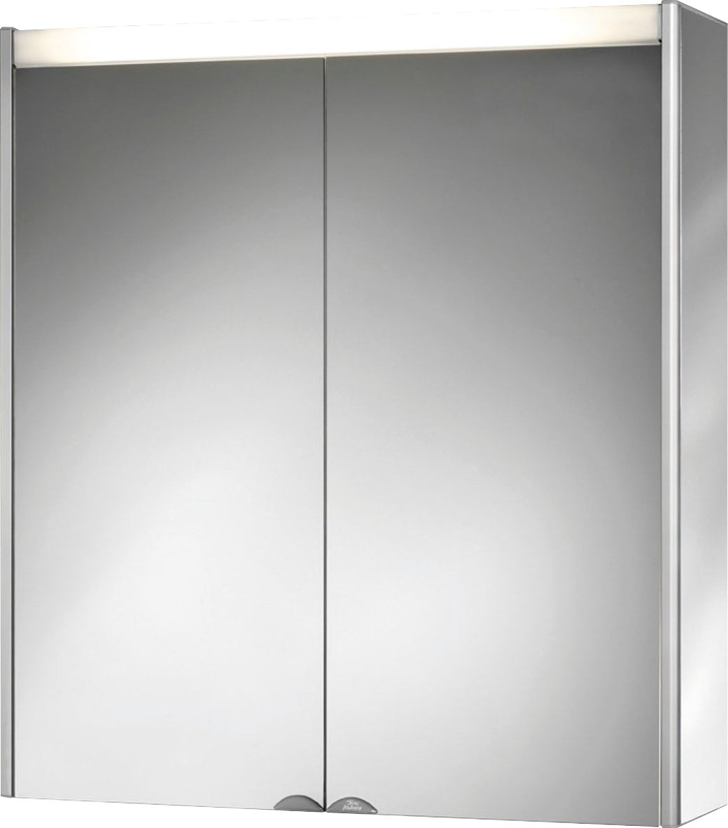 jokey Spiegelschrank »Dekor Alu LED«, Aluminium, 65,4cm breit kaufen | BAUR