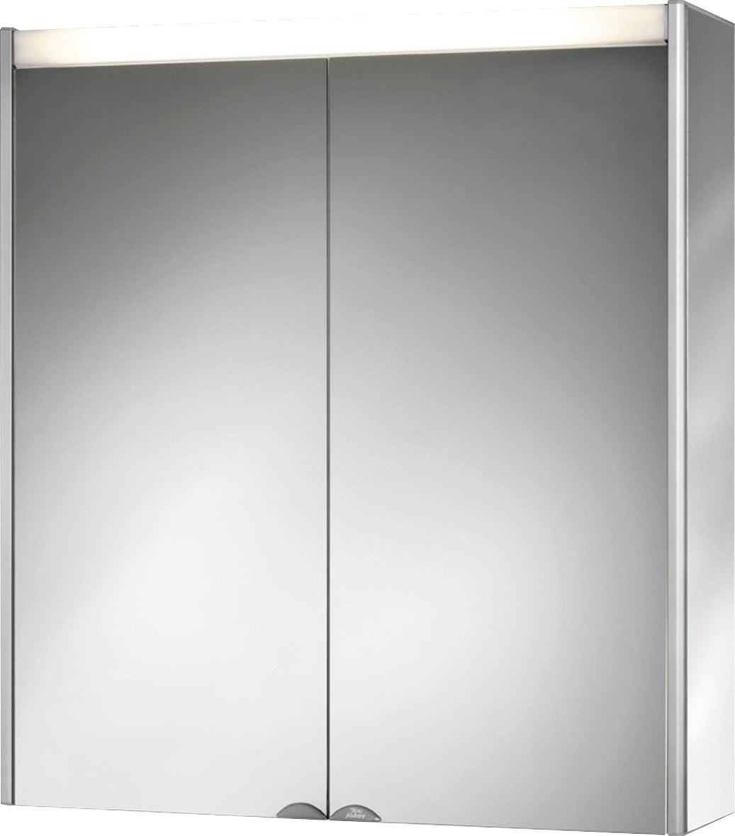 jokey Spiegelschrank "Dekor Alu LED" 65,4 x 72 x 15,3 cm