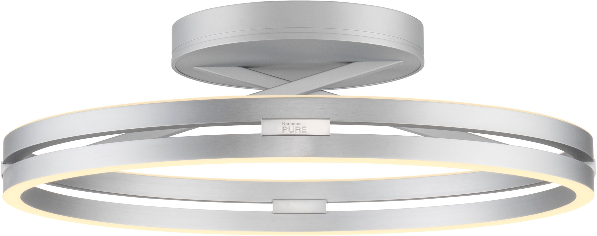 Neuhaus PURE LED Deckenleuchte »PURE Loop« LED-Board 1 Stk. warmweiß - kaltweiß Dimmbar über Fernbedienung, CCT, separat steuerbar