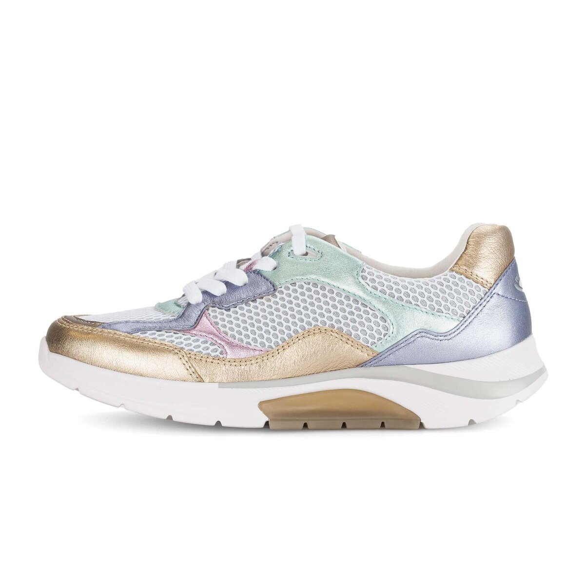 Gabor Sneaker »Sneaker low Materialmix Leder/Lederimitat«