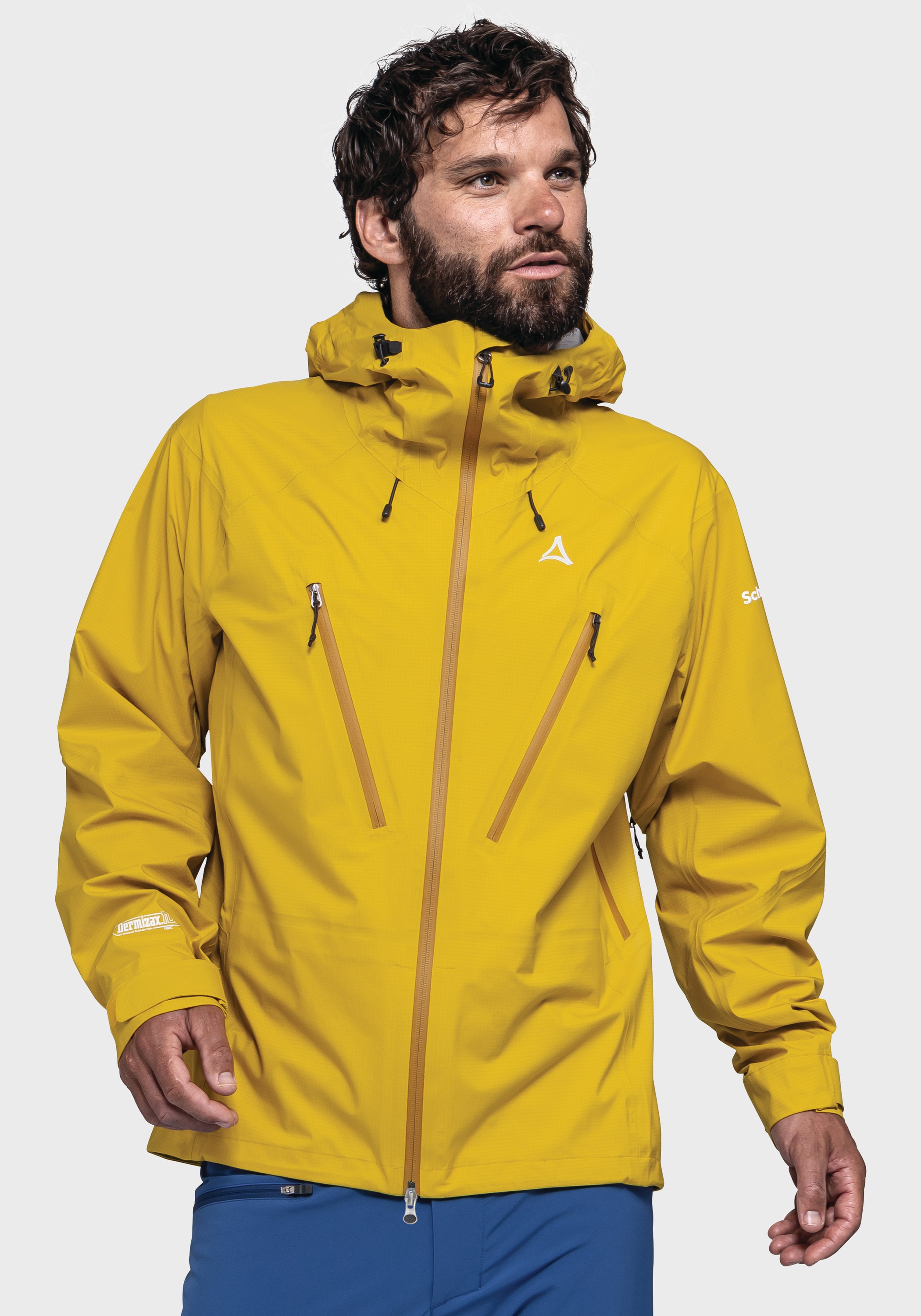Thumbnail - Schöffel Outdoorjacke "Mountain Jacket Style Blaueis MNS" mit Kapuze