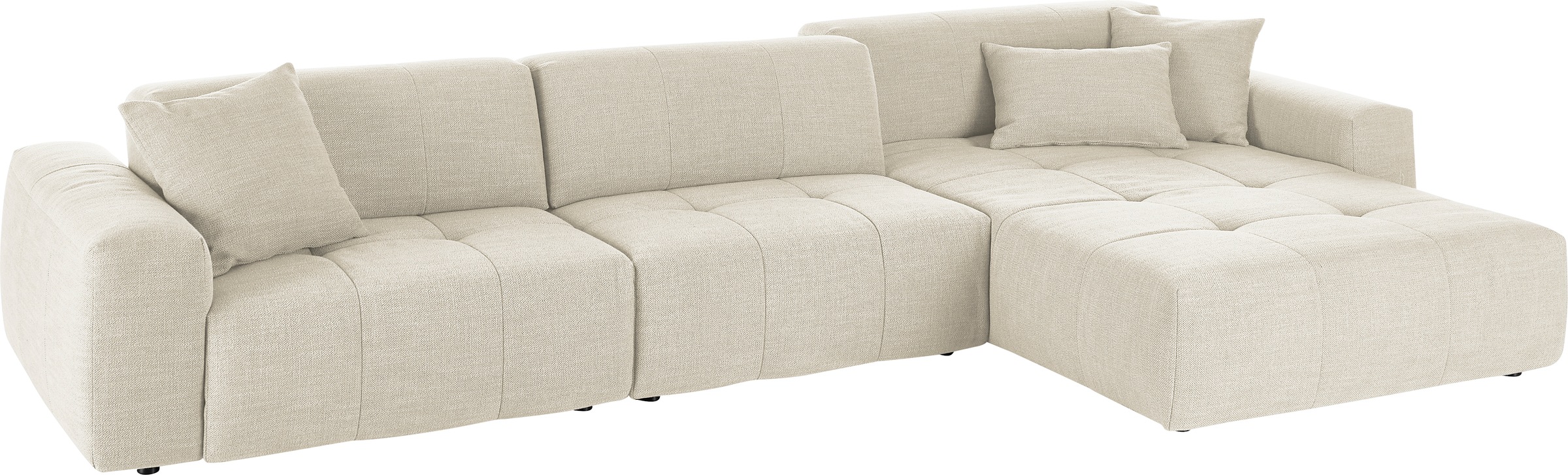 3C Candy Ecksofa "Yoshy mit Komfortfunktionen, modern und bequem, L-Form", günstig online kaufen