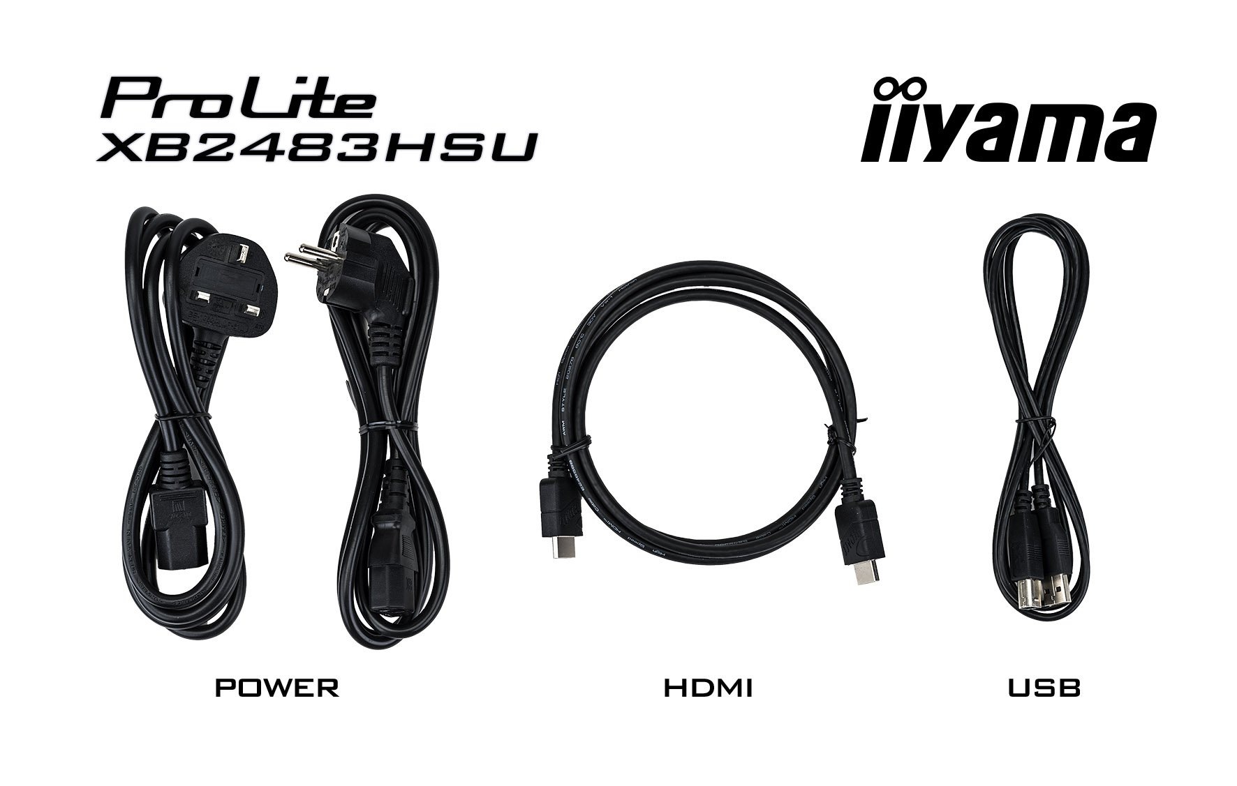 Iiyama LED-Monitor »XB2483HSU-B5«, 60,5 cm/24 Zoll, 1920 x 1080 px, Full HD, 4 ms Reaktionszeit, 75 Hz