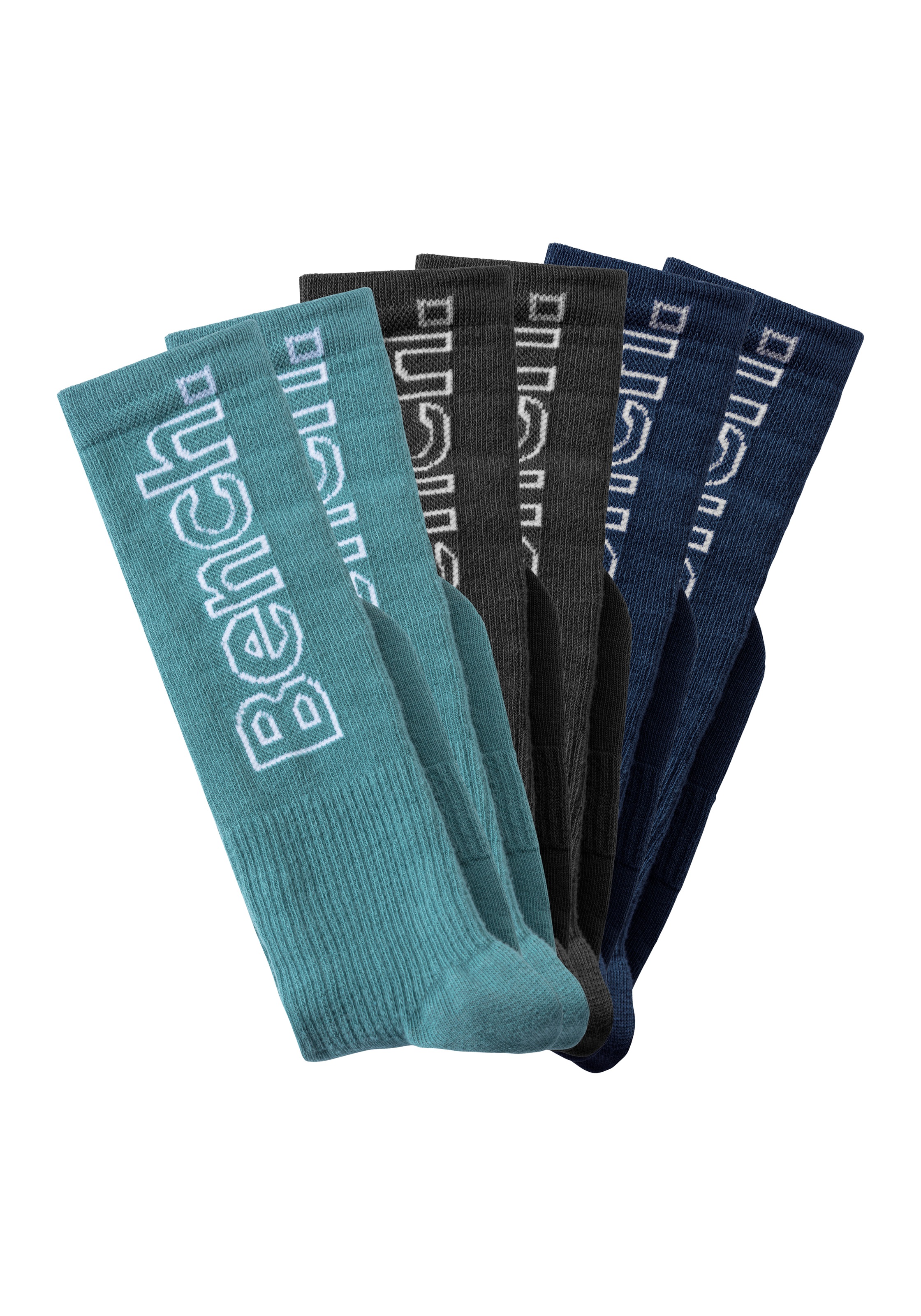 Bench. Kniestrümpfe Packung, 6 Stk. tlg. mit antibakterieller Feuchtigkeits günstig online kaufen