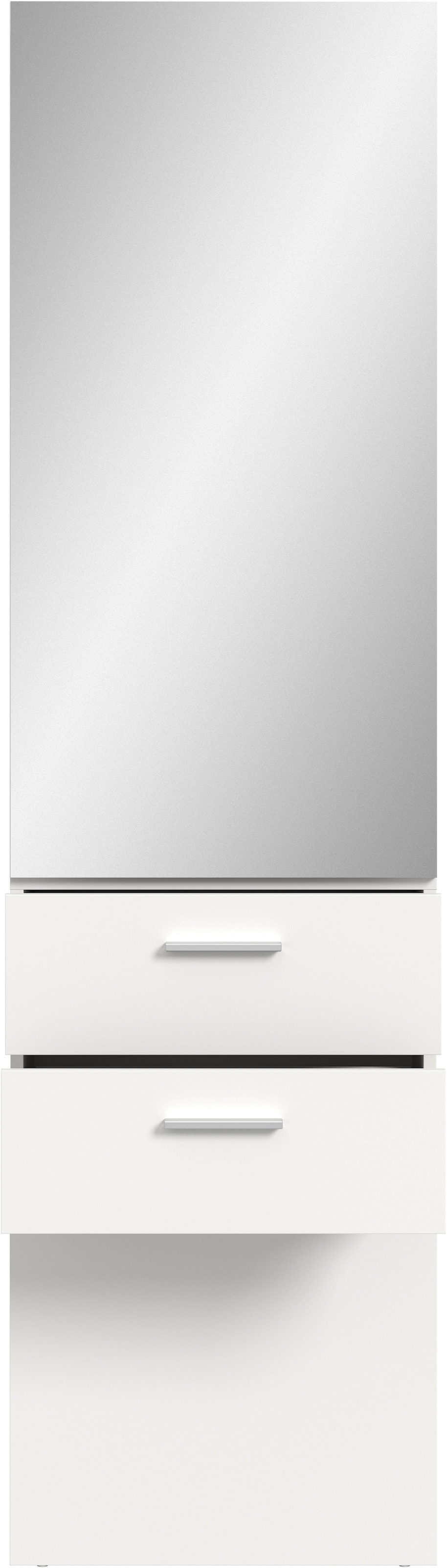 INOSIGN Garderobenpaneel, (1 St.), Lumo, Gardeobenpaneel Höhe 190 cm, 2 Schubkästen, platzsparend,Flur