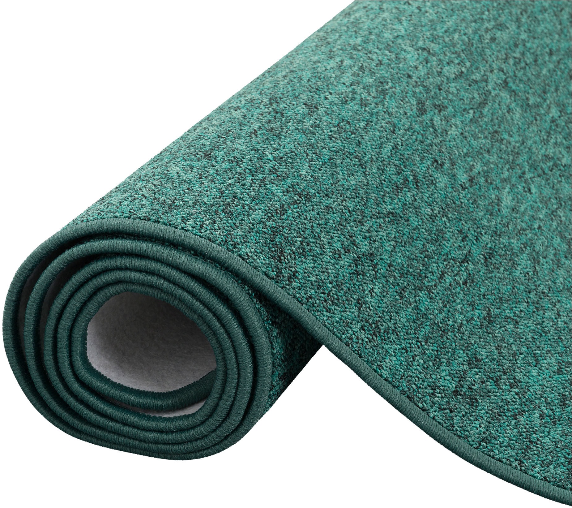 my home Teppich »Fortis, Schlinge, Made in Netherlands«, rechteckig, 5 mm Höhe, Uni Farben, Schlinge, gekettelt, auch als Läufer, strapazierfähig