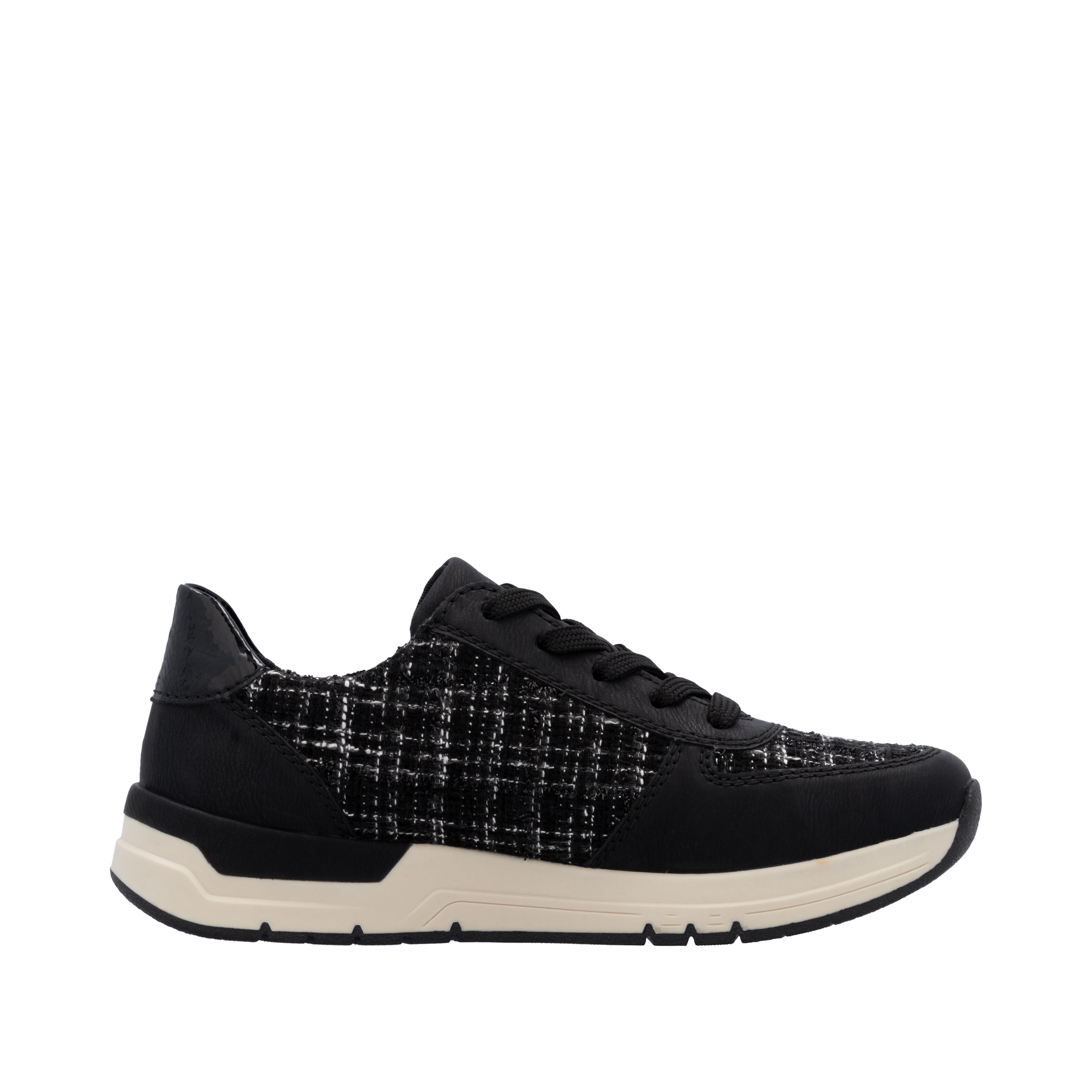 Rieker Sneaker, Freizeitschuh, Schnürschuh, Halbschuh mit modischen Akzenten