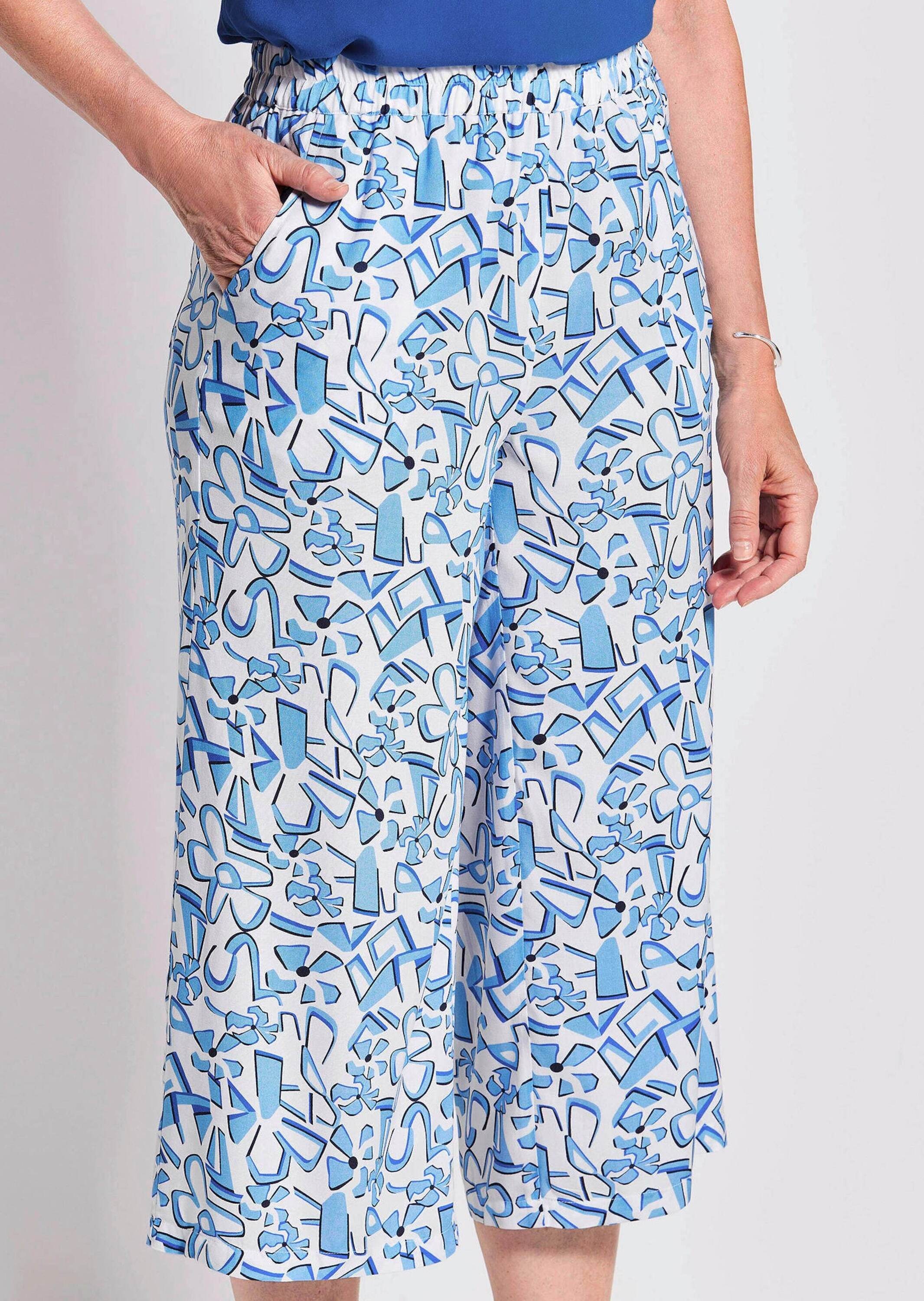 Thumbnail - GOLDNER Schlupfhose "Weite Schlupfhose VERA mit Print"