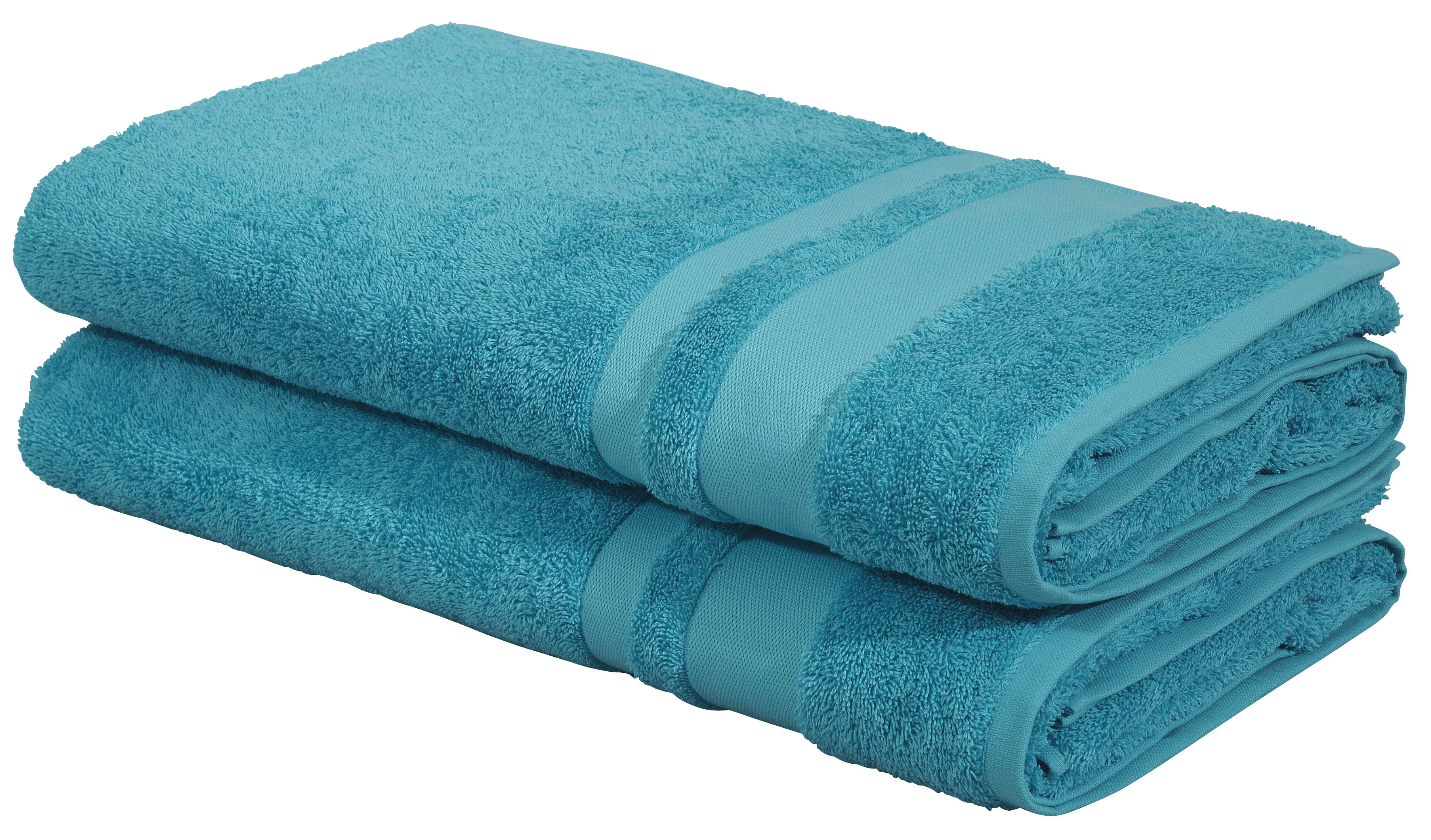 OTTO home Saunatuch "Vanessa, 2 Saunatücher, 80x200cm, in Standard- und Premium-Qualität" Handtücher mit Bordüre, 100% Baumwolle, einfarbig, weich