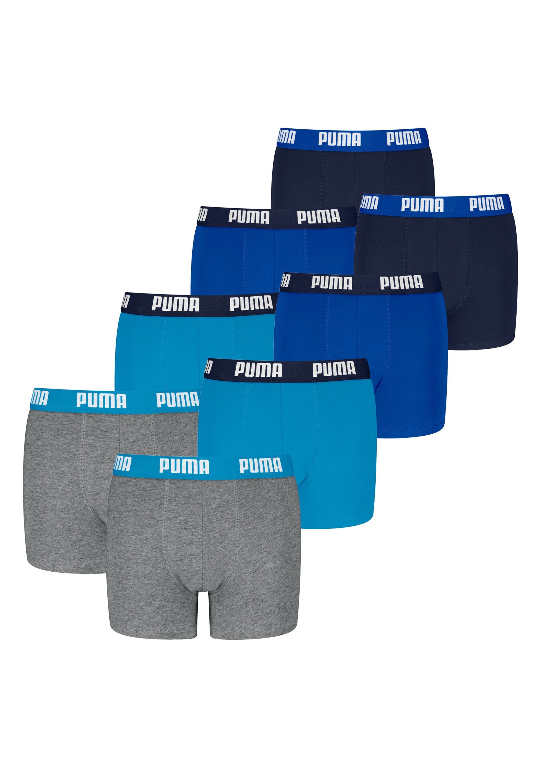 PUMA Boxershorts "Boxershort Everyday Basic Boxers ECOM 8P 8er Pack"