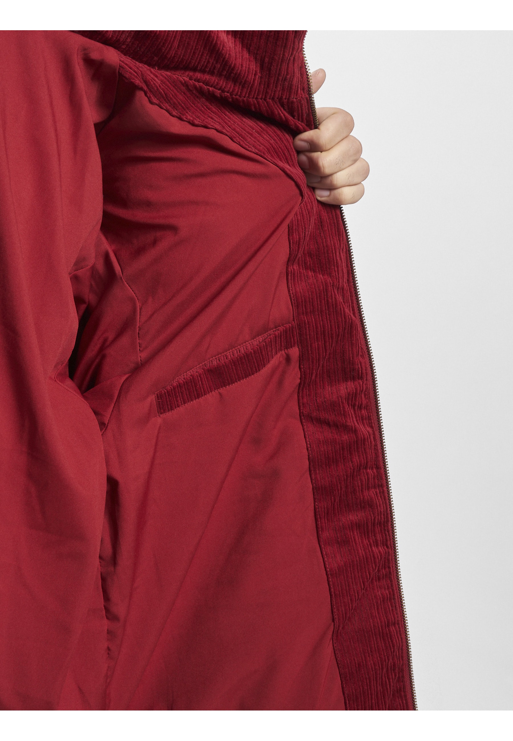 Karl Kani Winterjacke »Karl Kani Unisex KM233-038-1 KK Retro Corduroy Puffer Jacket« 1 Stk. tlg. ohne Kapuze