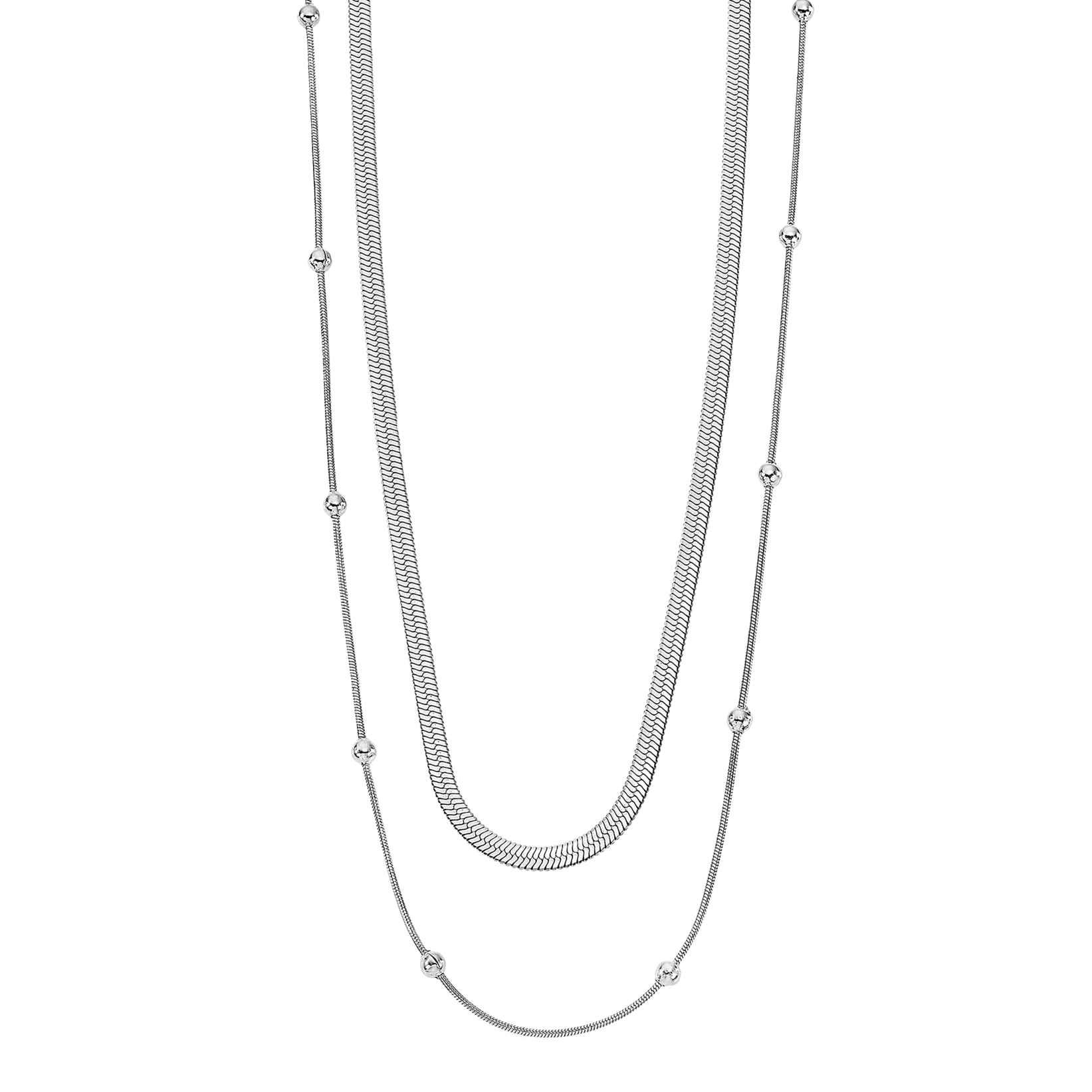 Lotus Edelstahlkette »Urban Woman - Layering«
