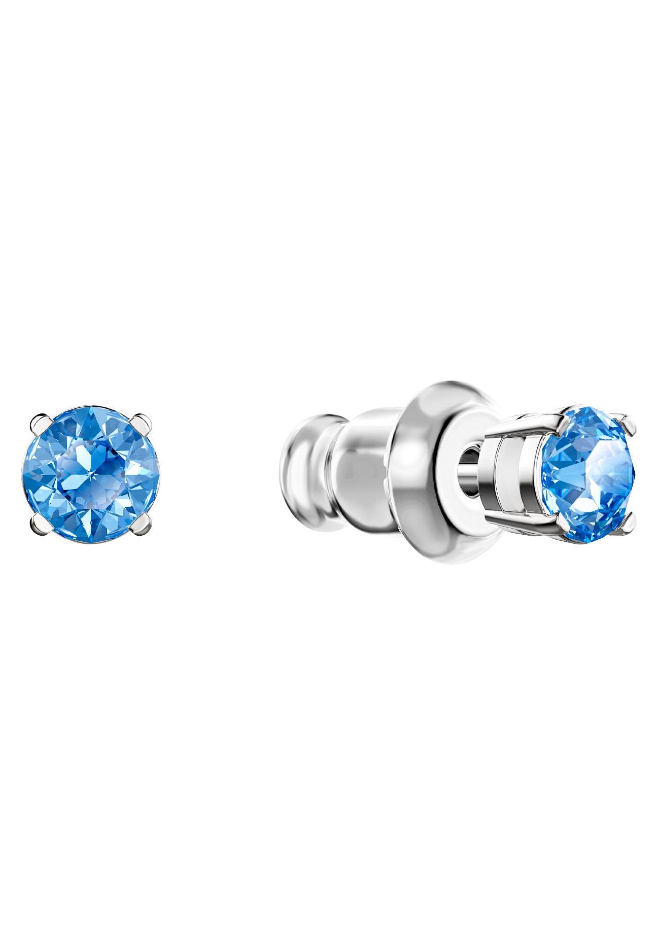 Ketten | rhodiniert, Swarovski® Dance BAUR (Set, 3 blau, 5480485«, tlg.), mit und bestellen Set »Sparkling Swarovski Round, online Ohrring Kristallen