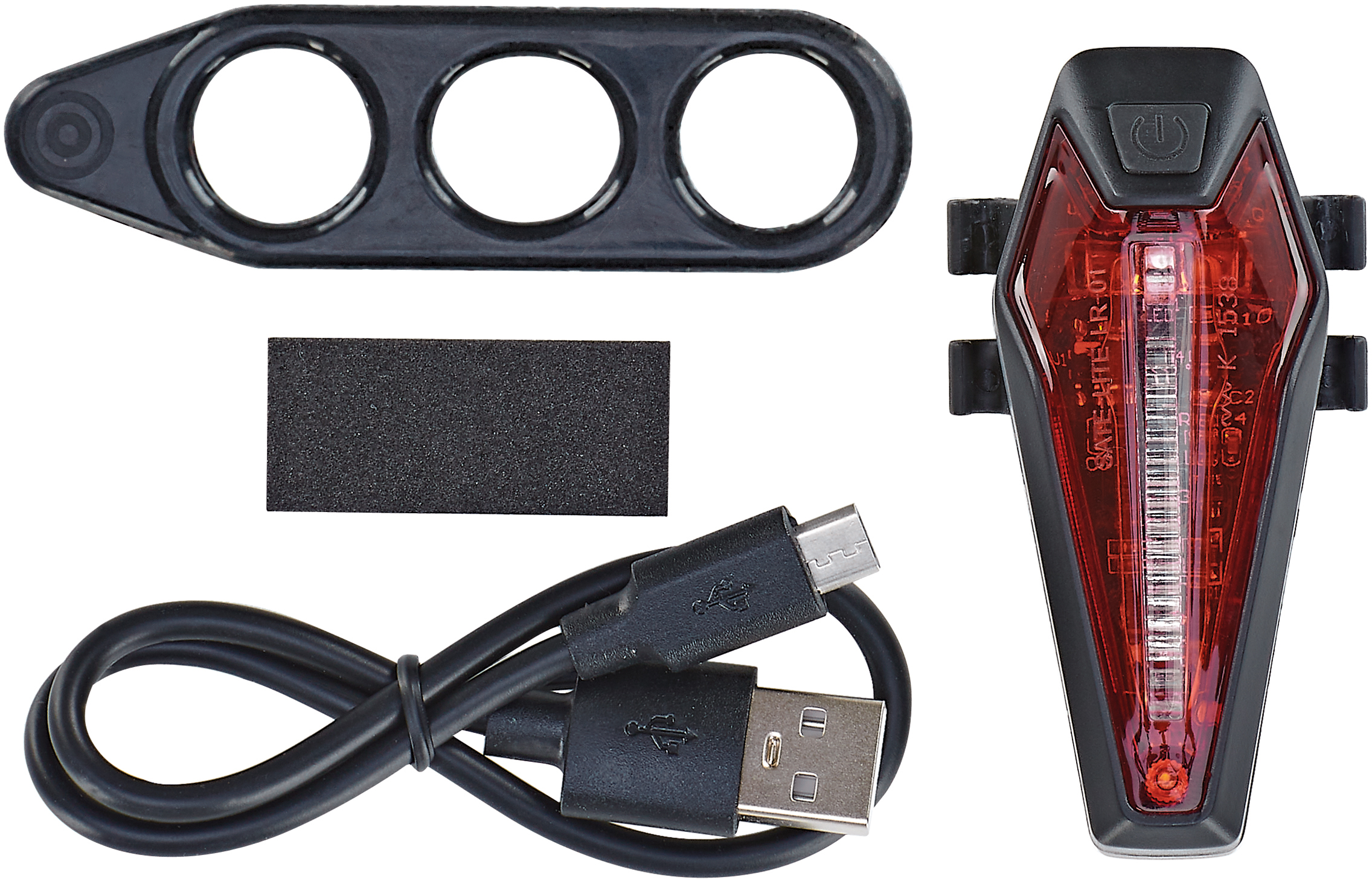 Casco Bici Prophete EKO Glue On Con Luce LED Integrata, Viola, Taglia Unica 52-59 Cm, Per Adulti
