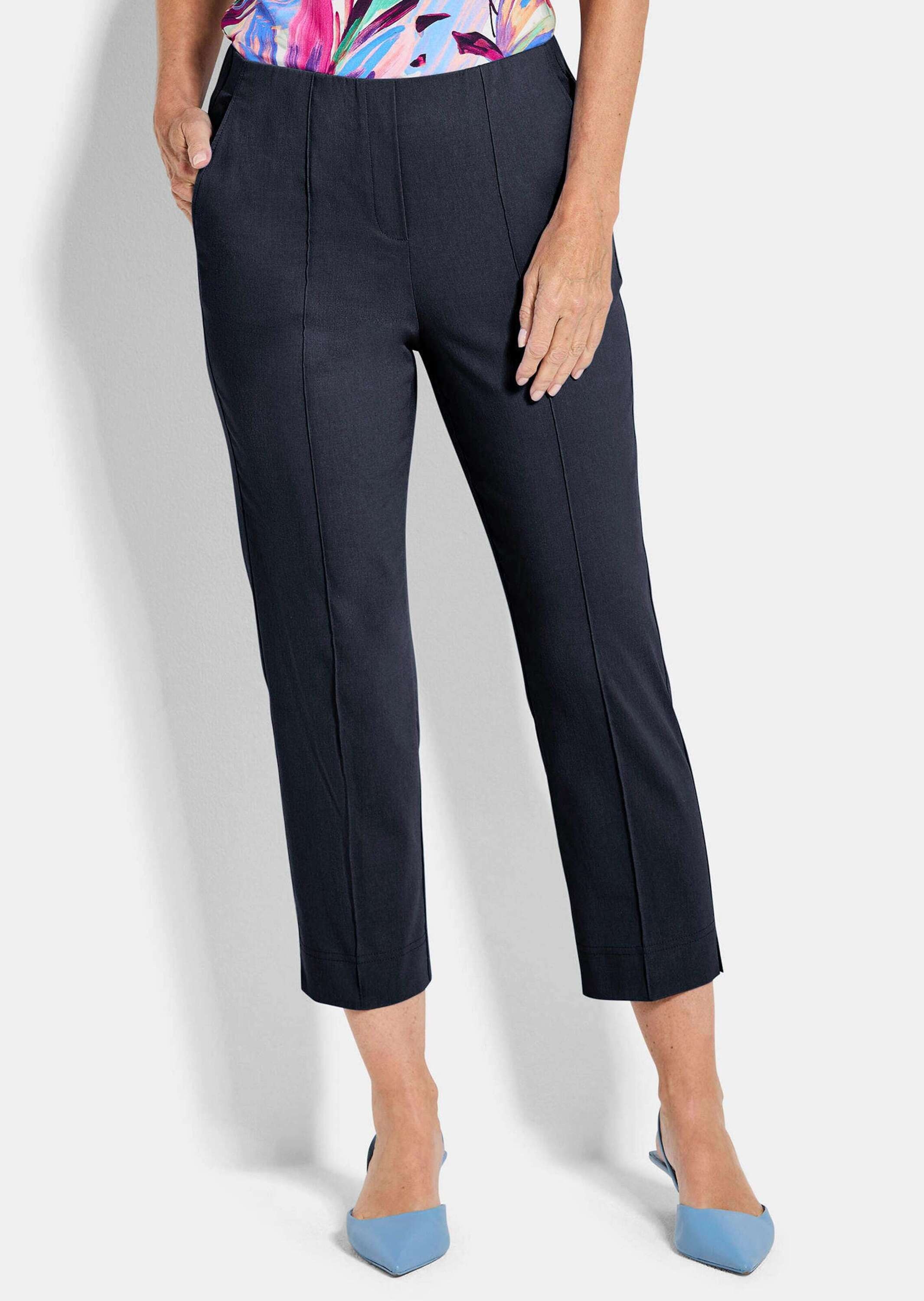 Thumbnail - GOLDNER Stretch-Hose "7/8-Bengalinhose BELLA mit Biesen"