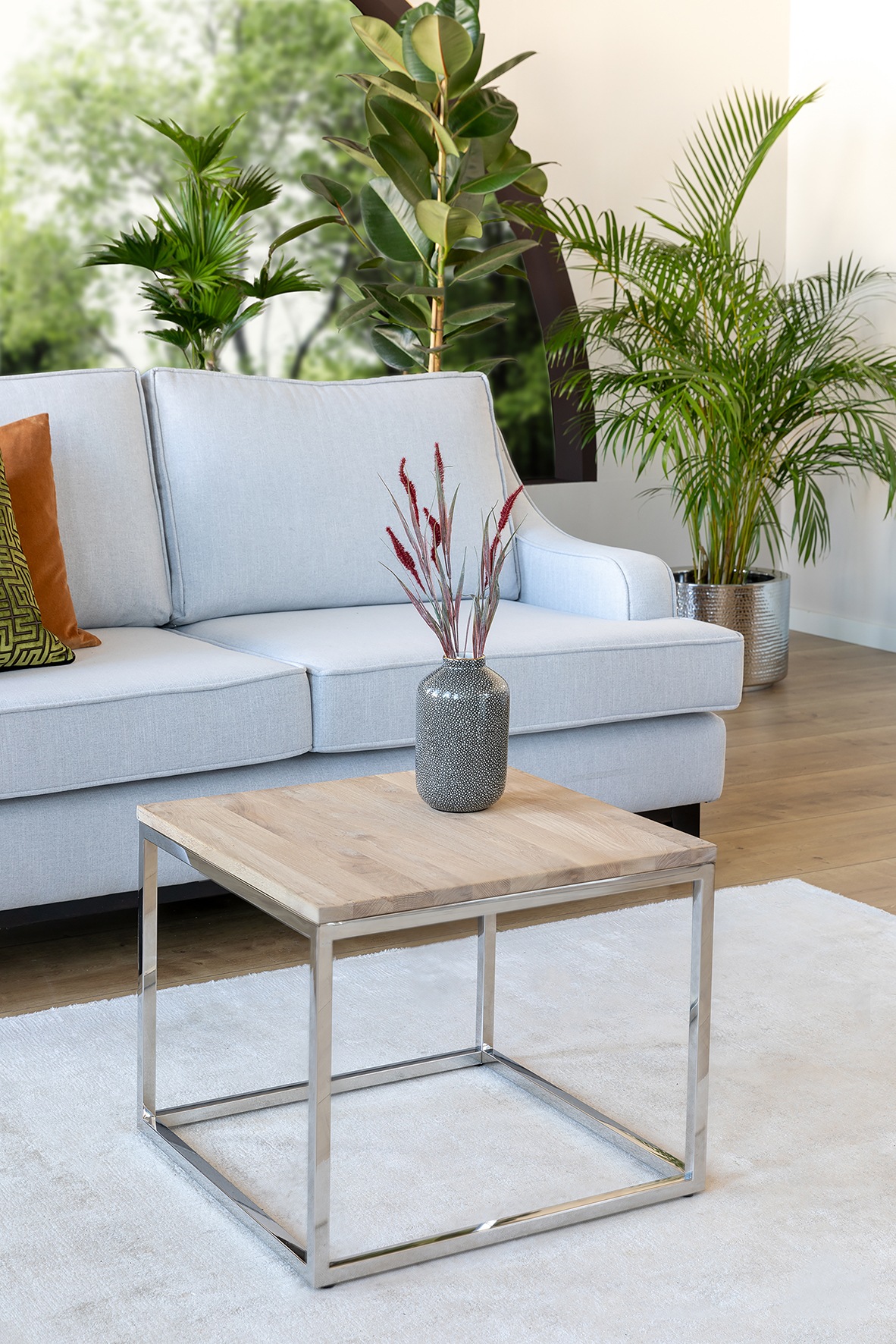 Fink Couchtisch »Novara«, (1 St.), quadratisch, 55x55x45