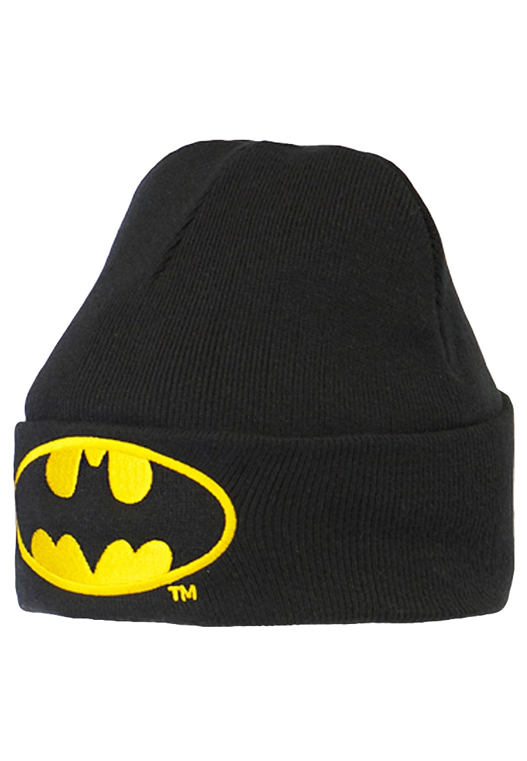 Logoshirt Strickmütze »DC - Batman Logo«, mit coolem Batman-Logo