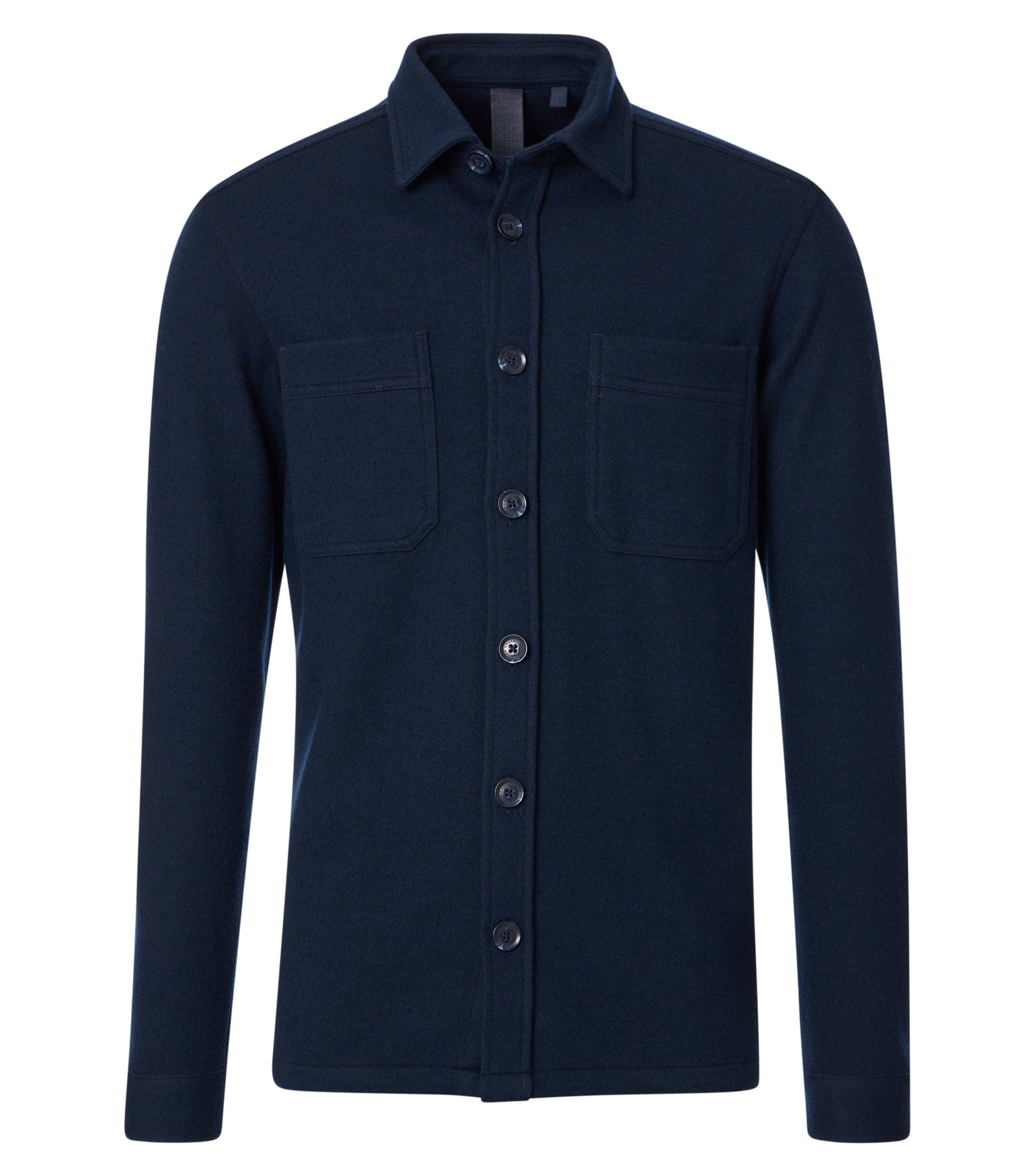 CASAMODA Langarmhemd »CASAMODA Hemdjacke uni«