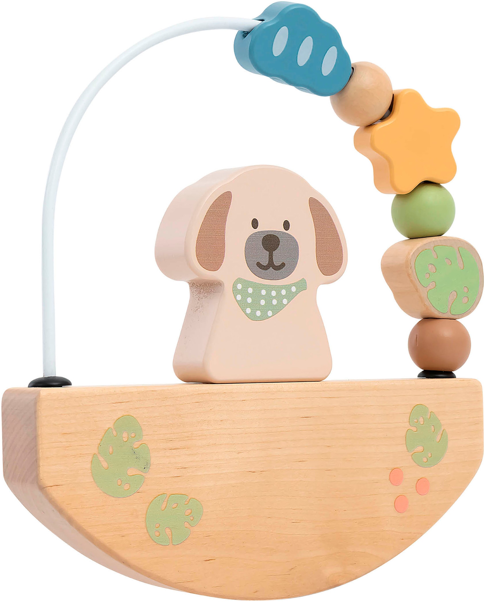 Sterntaler® Motorikschleife »Hund Lucky Motorikwippe« FSC® - schützt Wald