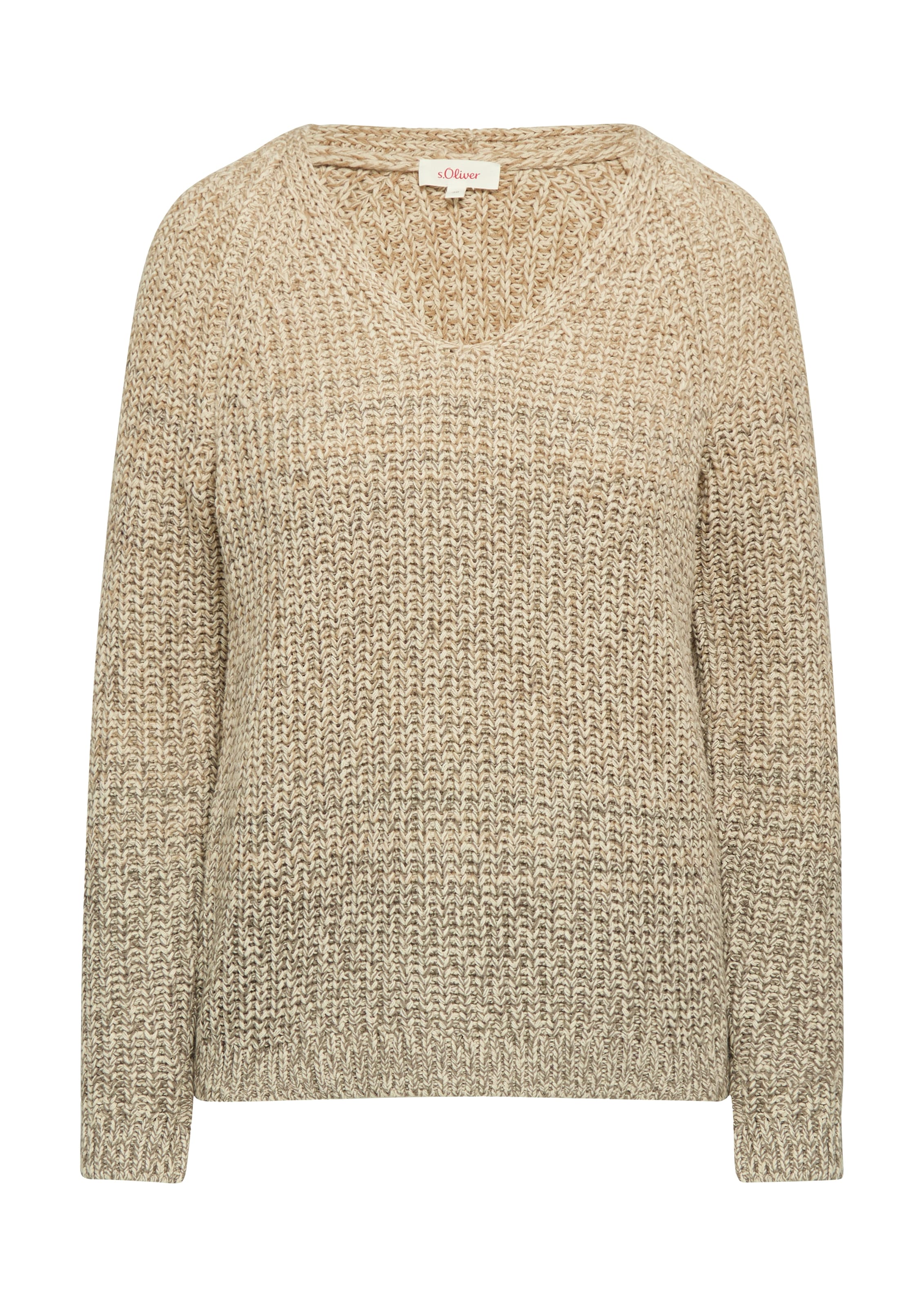 s.Oliver Strickpullover, mit V-Ausschnitt