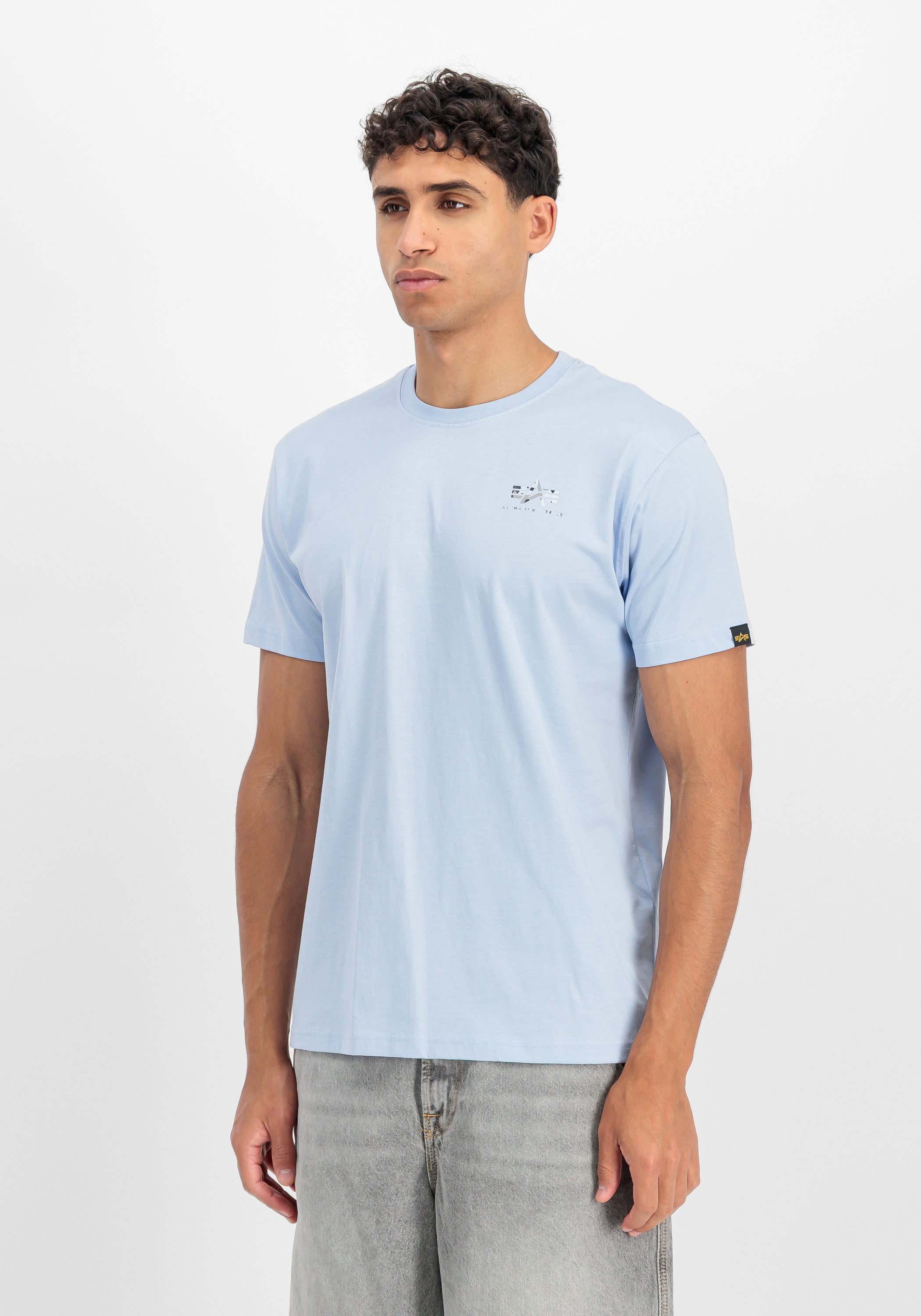 Alpha Industries T-Shirt "Backprint T-Shirt Mirror Camo"