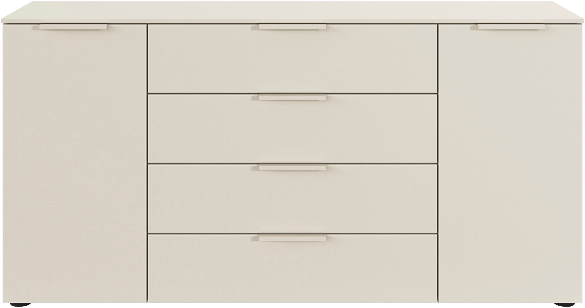 LeGer Home by Lena Gercke Kommode »Serina«, mit 4 Schubkästen und 2 Türen sowie Metallgriffen MADE IN GERMANY