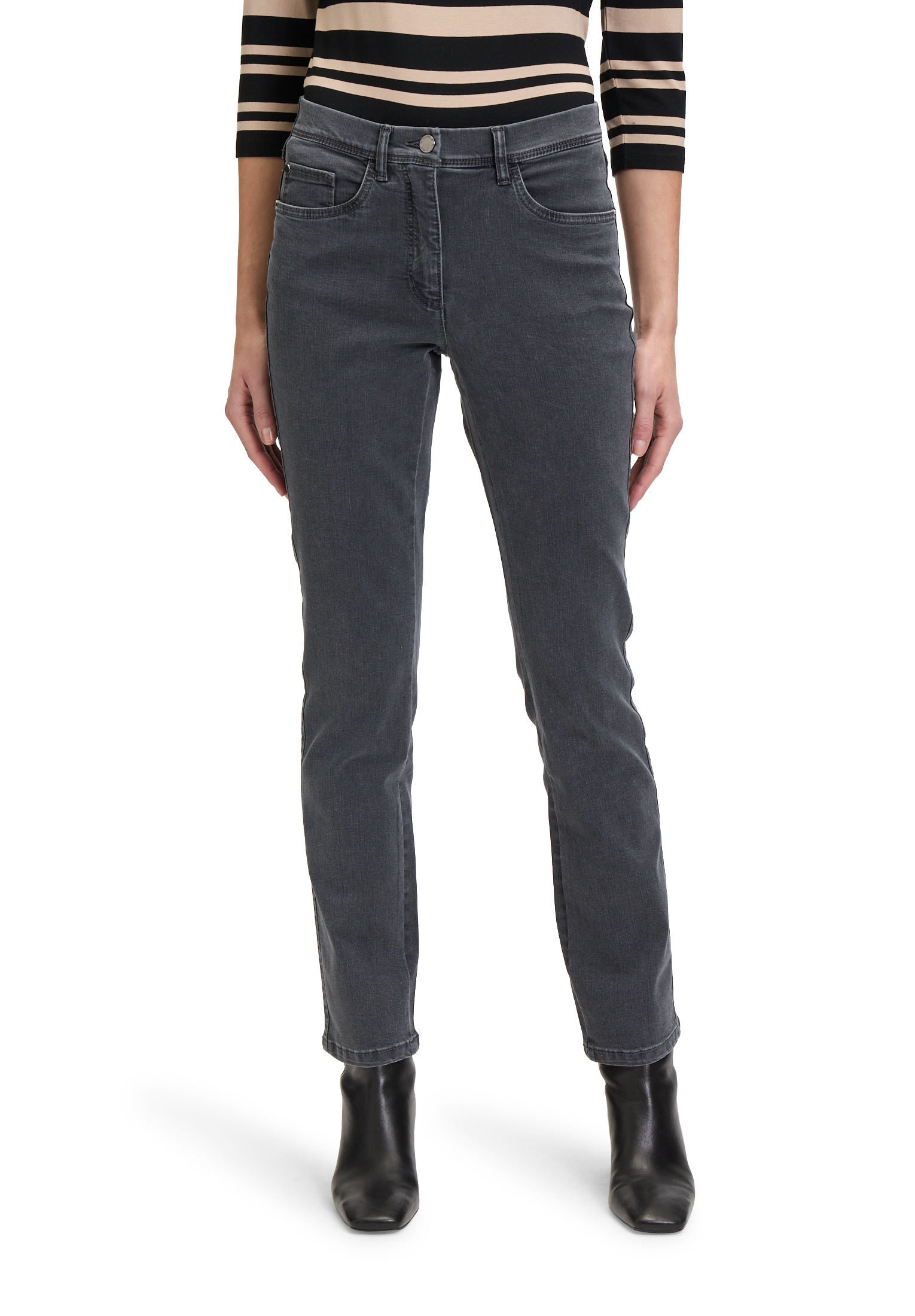 Betty Barclay Stretch-Jeans "Damen Stretch-Hose mit elastischem Bund" günstig online kaufen