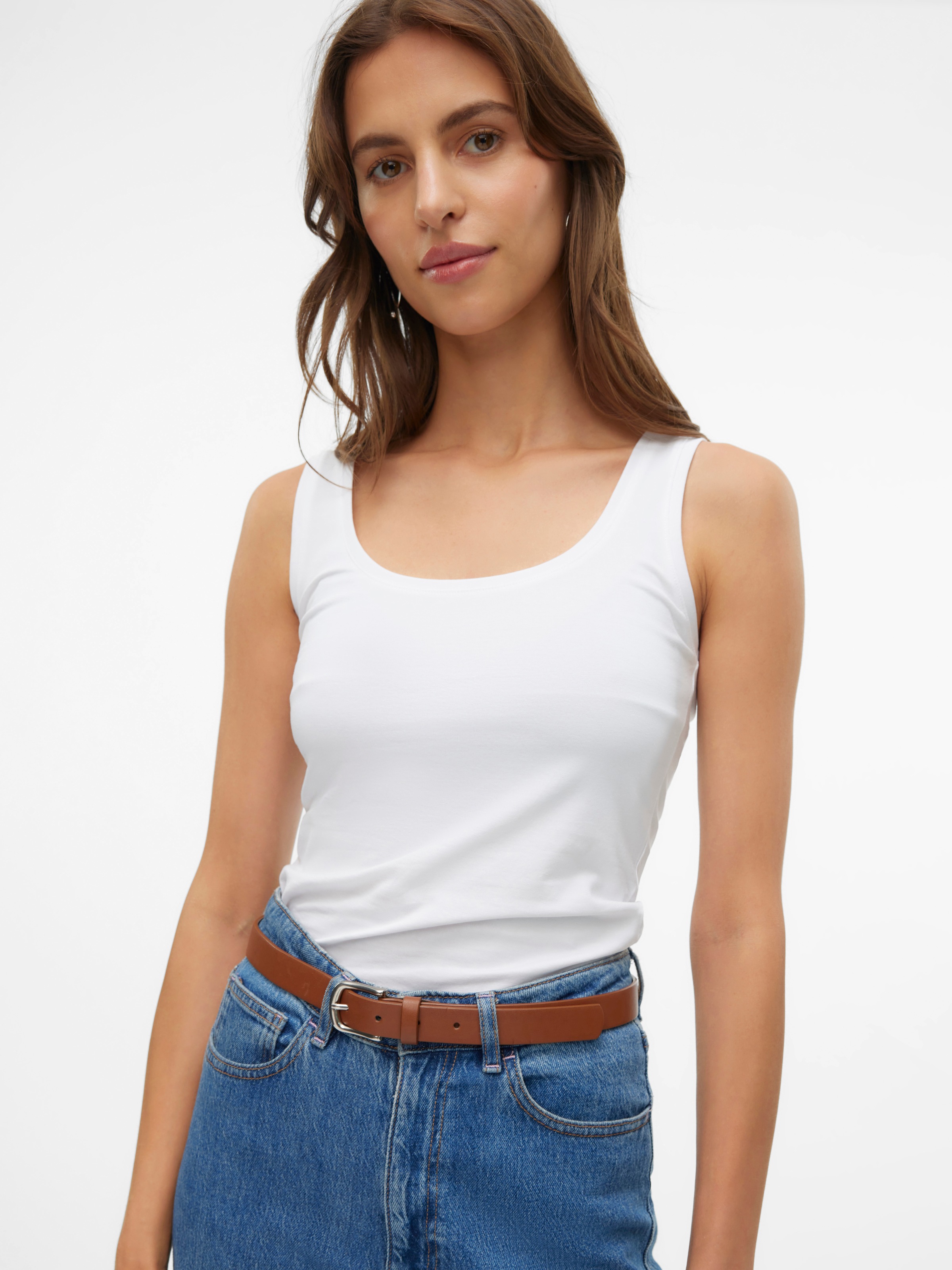 Vero Moda Tanktop "VMLULU SL TANK TOP NOOS" günstig online kaufen