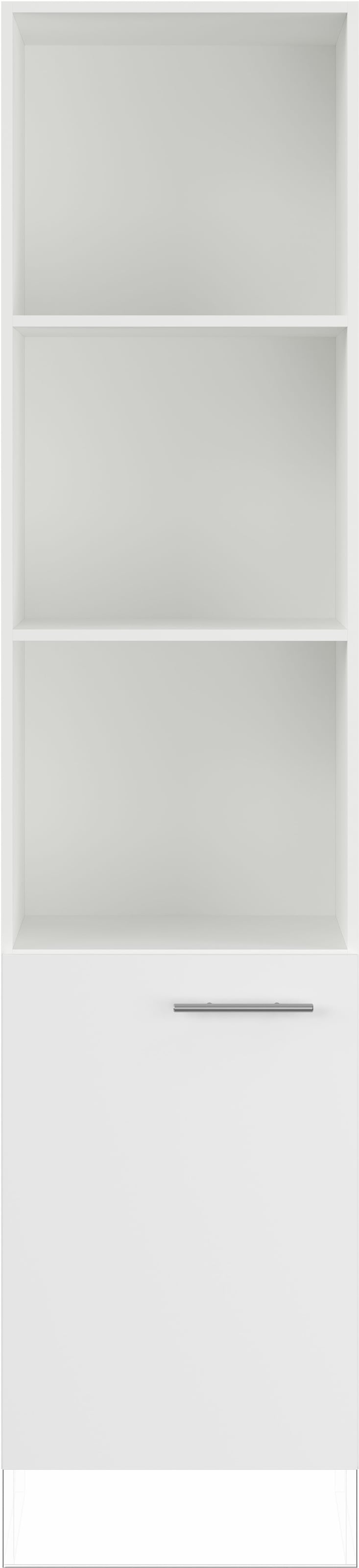 IMPULS KÜCHEN Seitenschrank »"Valencia", Breite/Höhe: 50/205,1 cm«, vormontiert, mit Drehtür, mit verstellbaren Fachböden