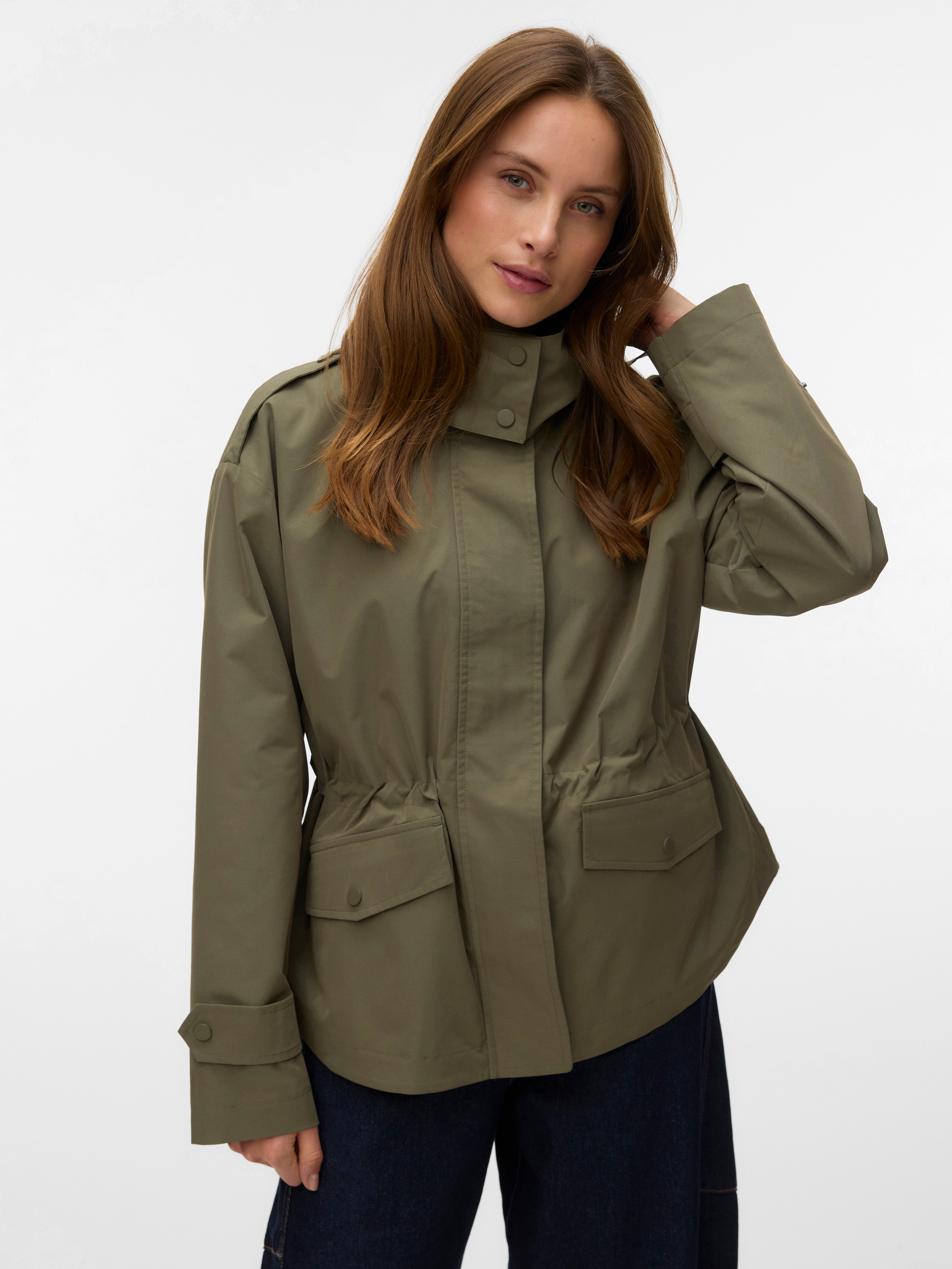 Vero Moda Kurzjacke "VMLEANNE JACKET BOO" mit Kapuze günstig online kaufen