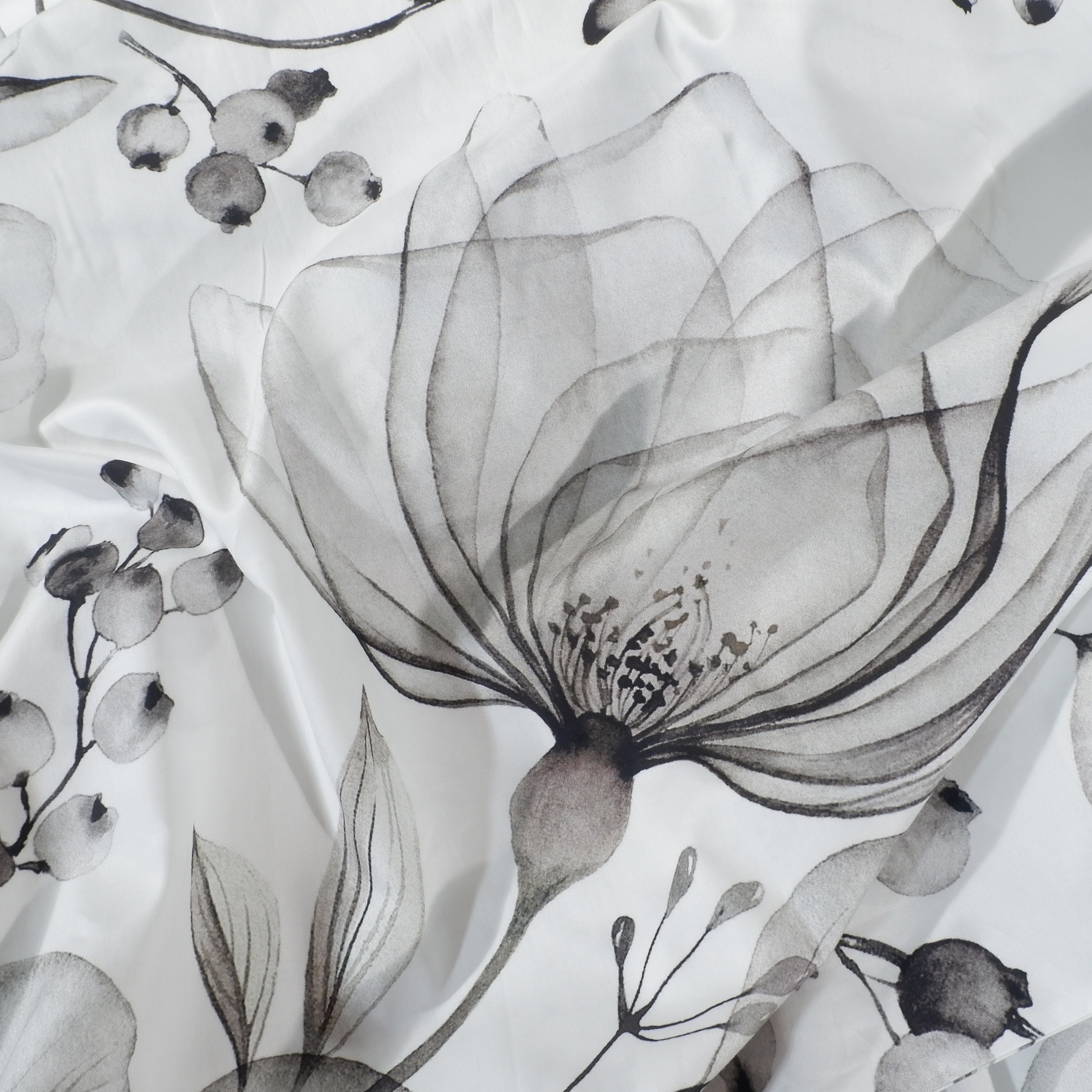 fleuresse Bettwäsche »Bed Art S«, Mako Satin 100% Baumwolle mit Reißverschluss