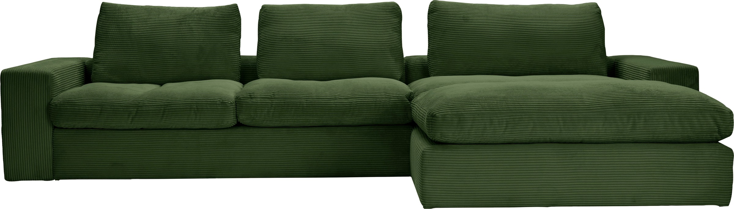 alina Ecksofa »Sandy«, mit Recamiere, in modernem Cordstoff