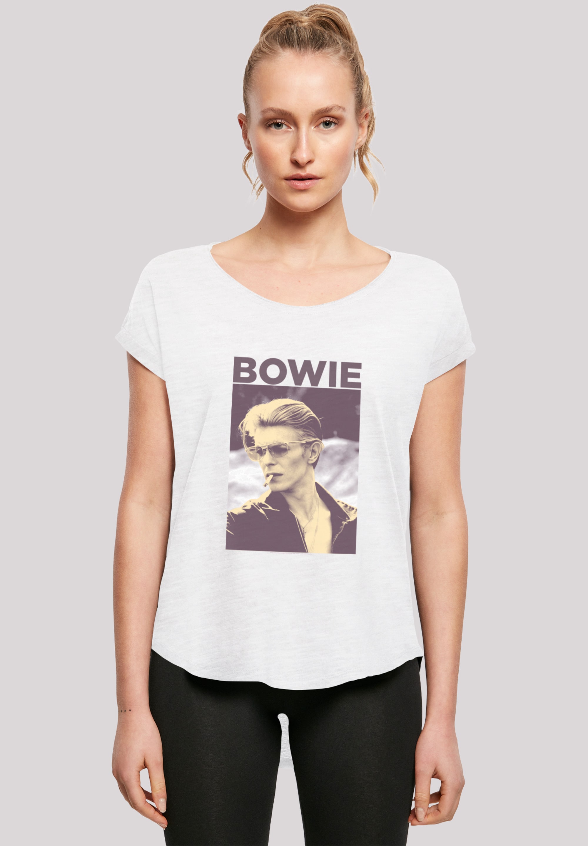 F4NT4STIC T-Shirt "David Bowie Smoking Photograph", Print günstig online kaufen