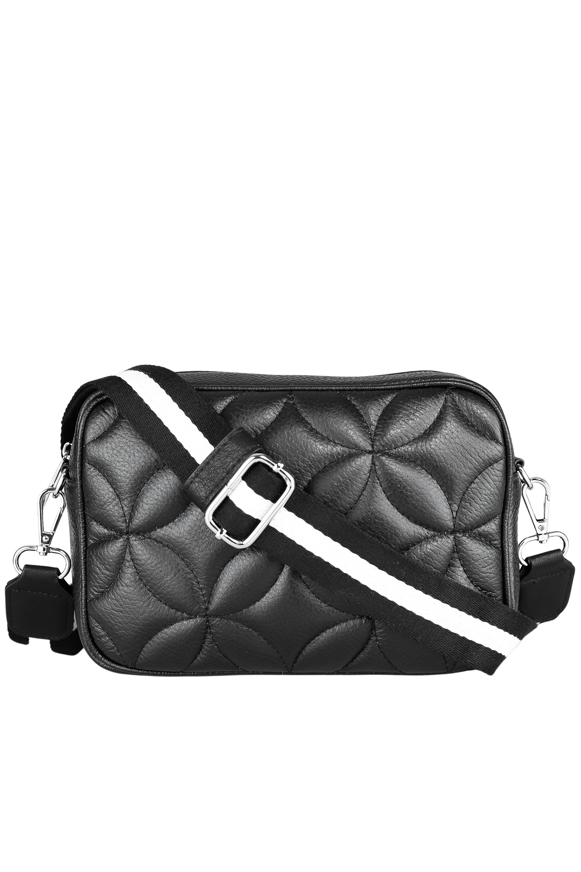 COLLEZIONE ALESSANDRO Umhängetasche »Midnight Blossom« aus italienischem Leder