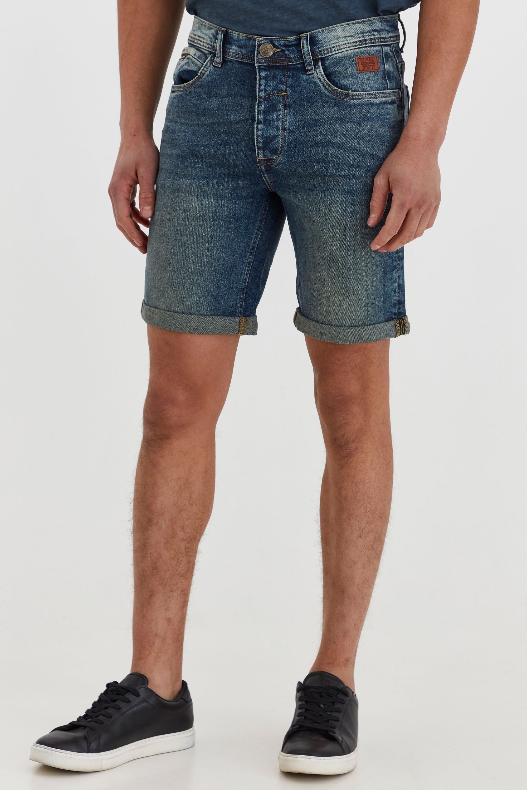 Blend Jeansshorts "BHMartels", Stilvolle 5-Pocket-Jeansshorts mit Used Look günstig online kaufen