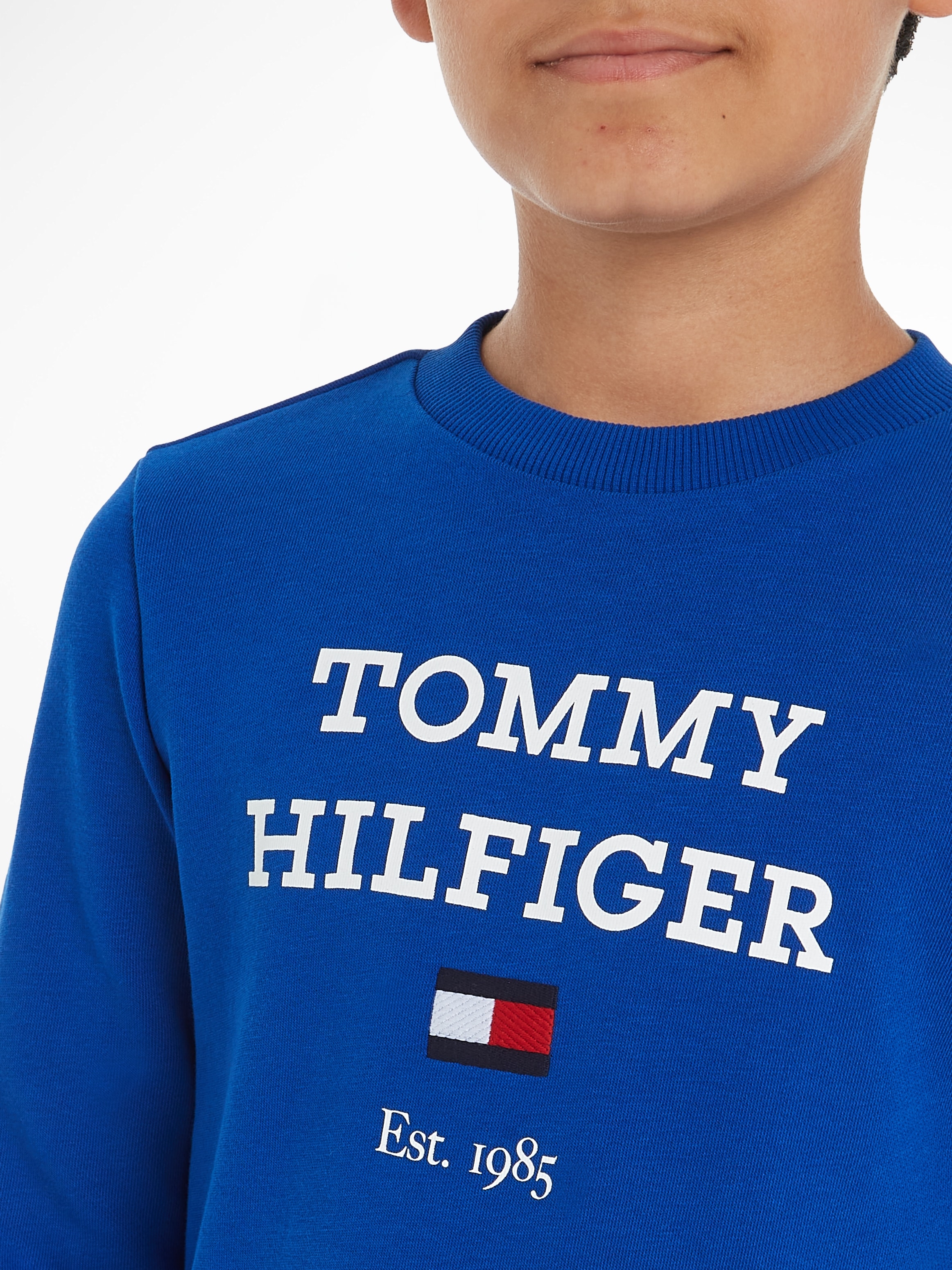 Tommy Hilfiger Sweatshirt | LOGO Logo »TH großem SWEATSHIRT«, mit BAUR kaufen online