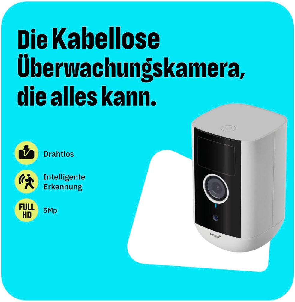 Netatmo Überwachungskamera »Kabellos OMA-OWC-01-EU«, Außenbereich-Innenbereich