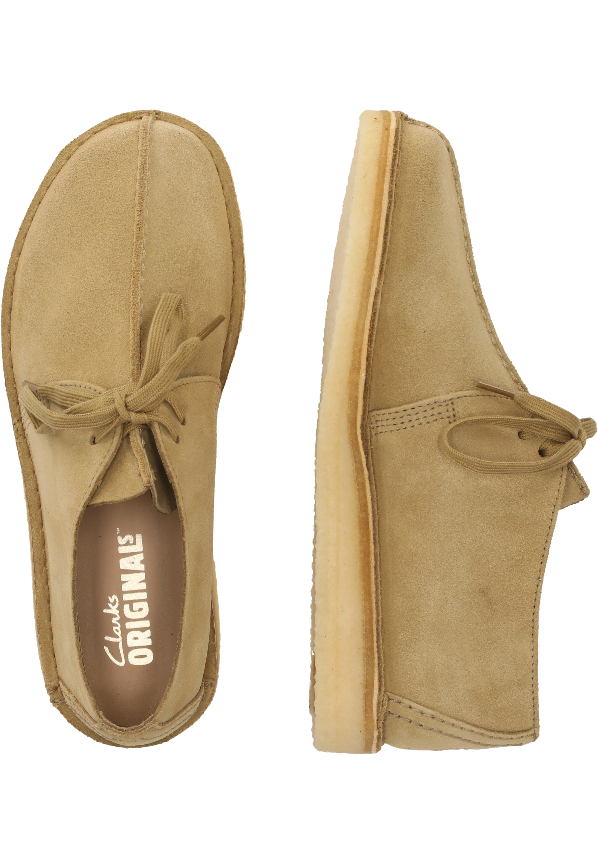 Clarks Schnürschuh »Desert Trek«, im authentischen Design für zeitlosen Komfort