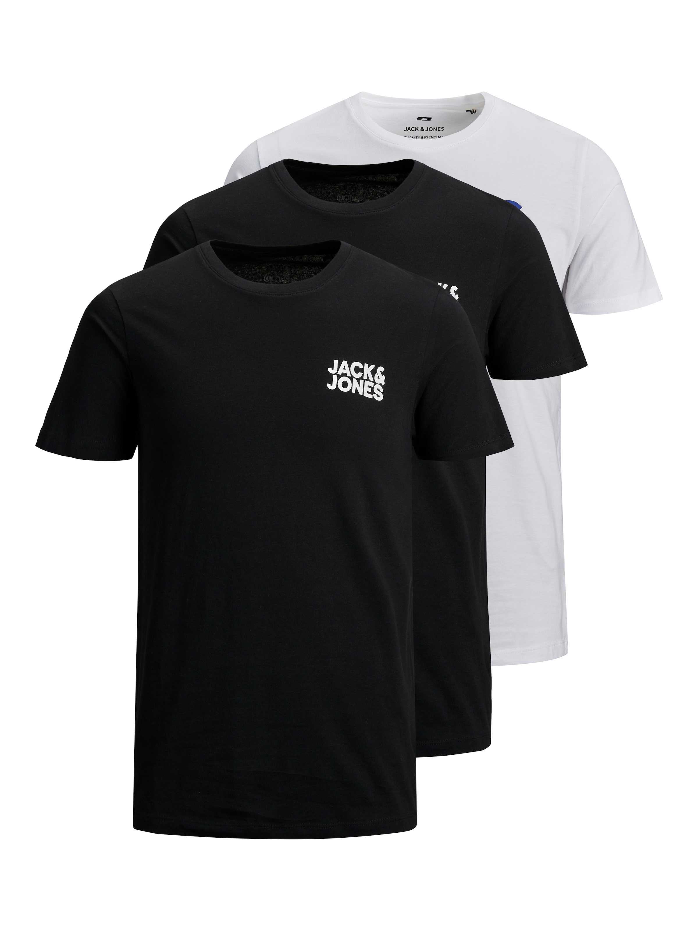 Jack & Jones T-Shirt "CORP LOGO TEE" Packung, 3er-Pack, 3 Stk. günstig online kaufen