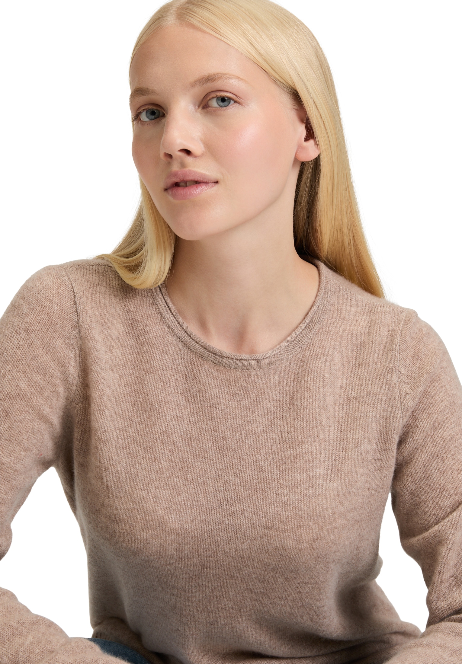 Cartoon Strickpullover »Cartoon Damen Kaschmir-Pullover mit Rundhalsausschnitt«, (1 tlg.)