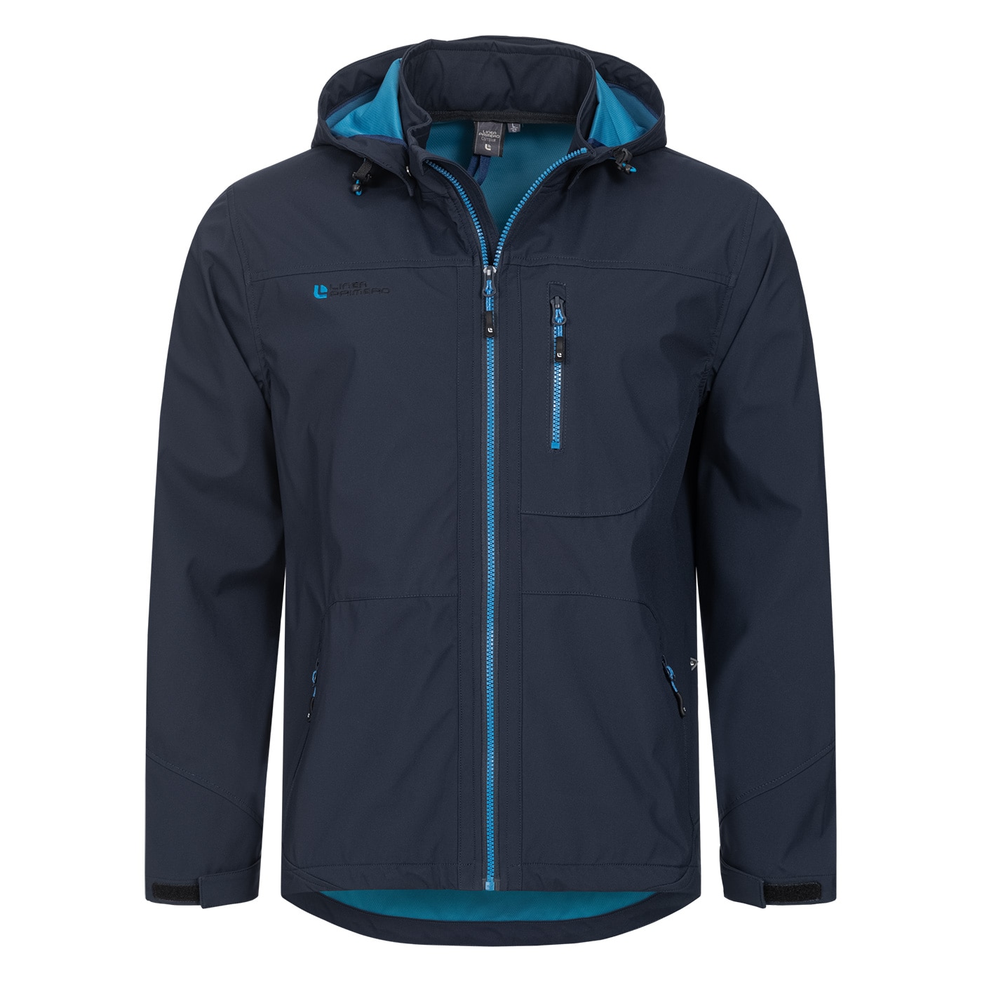 DEPROC Active Softshelljacke "LAC SIMARD Men" mit Kapuze mit abnehmbarer Kapuze
