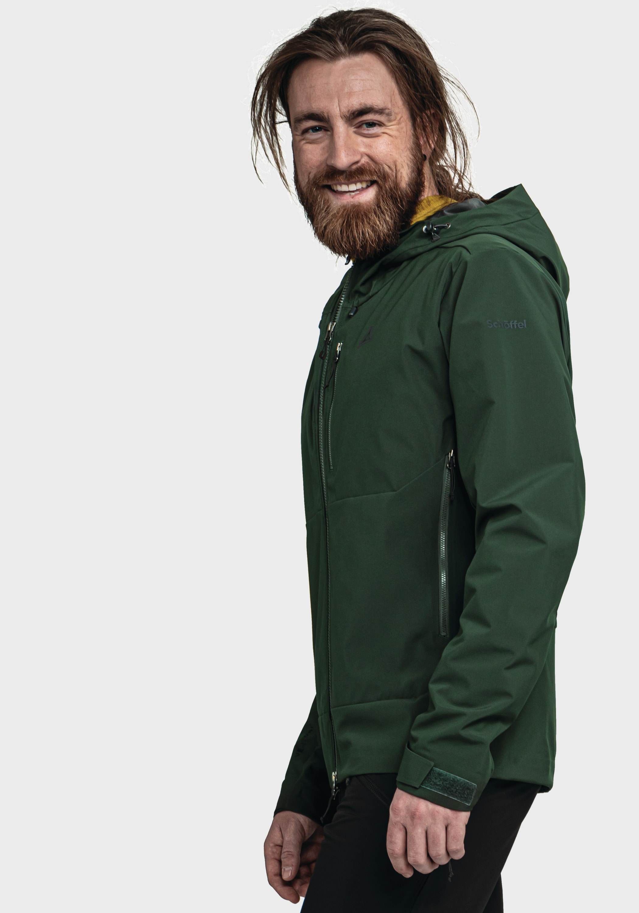 Schöffel Outdoorjacke »Mountain Softshell Jk Style Milagle MNS«, ohne Kapuze