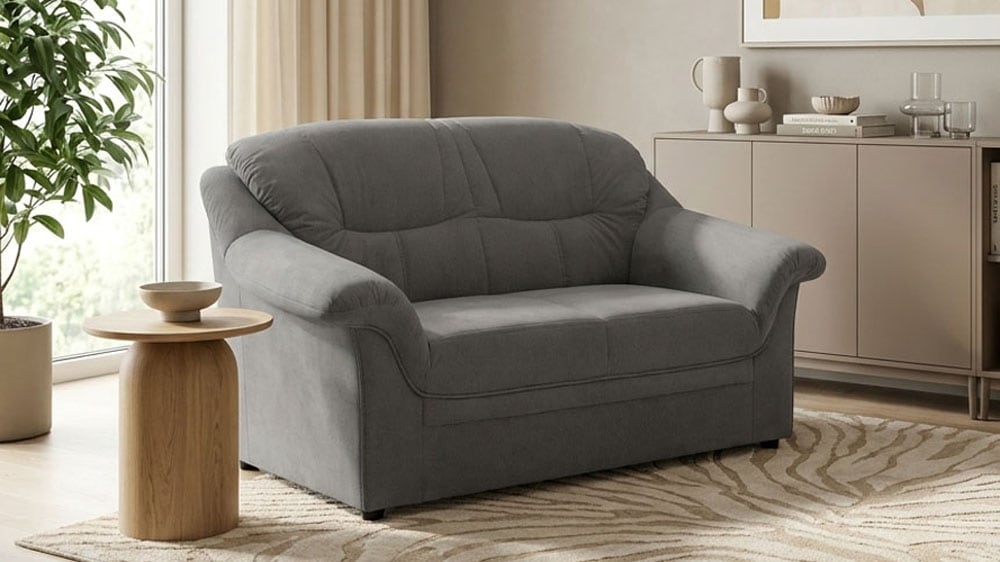 OTTO home "Nyborrg 146 cm breit, pflegeleicht, formschön, stabil" aus pflegeleichtem, weichem Luxus-Microfaser