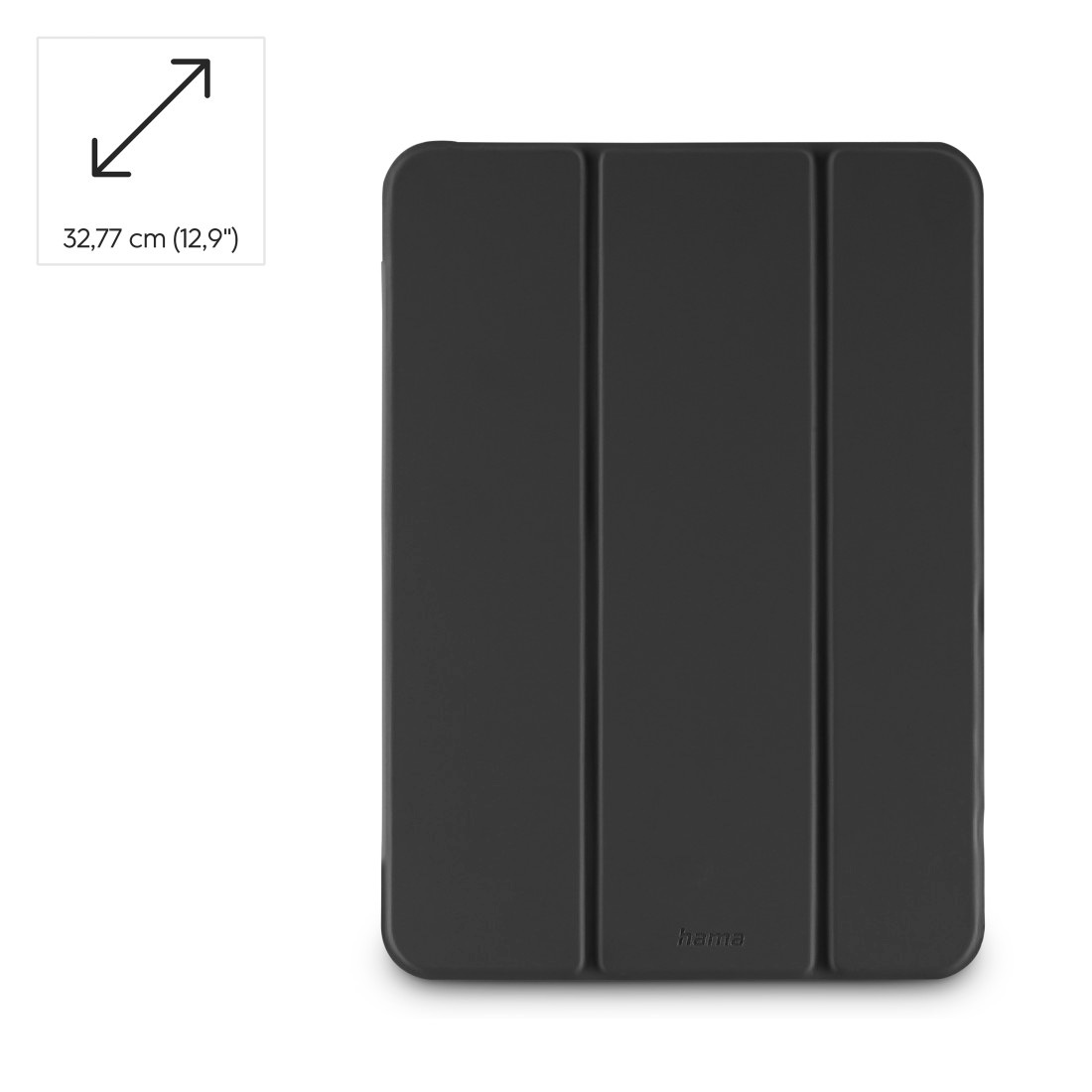 Hama Tablet-Hülle »Tablet Case für Apple iPad Pro 13" (2024), Schwarz«, robustes Material, mit Standfunktion und Magnetverschluss