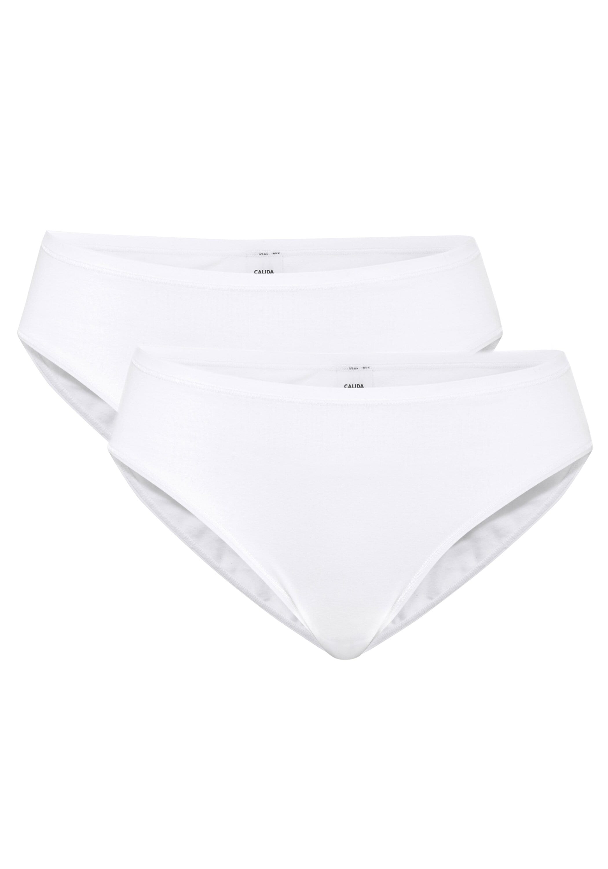 Calida Women's High Waist Elastic Briefs - 94% Cotton, Super Soft Comfort