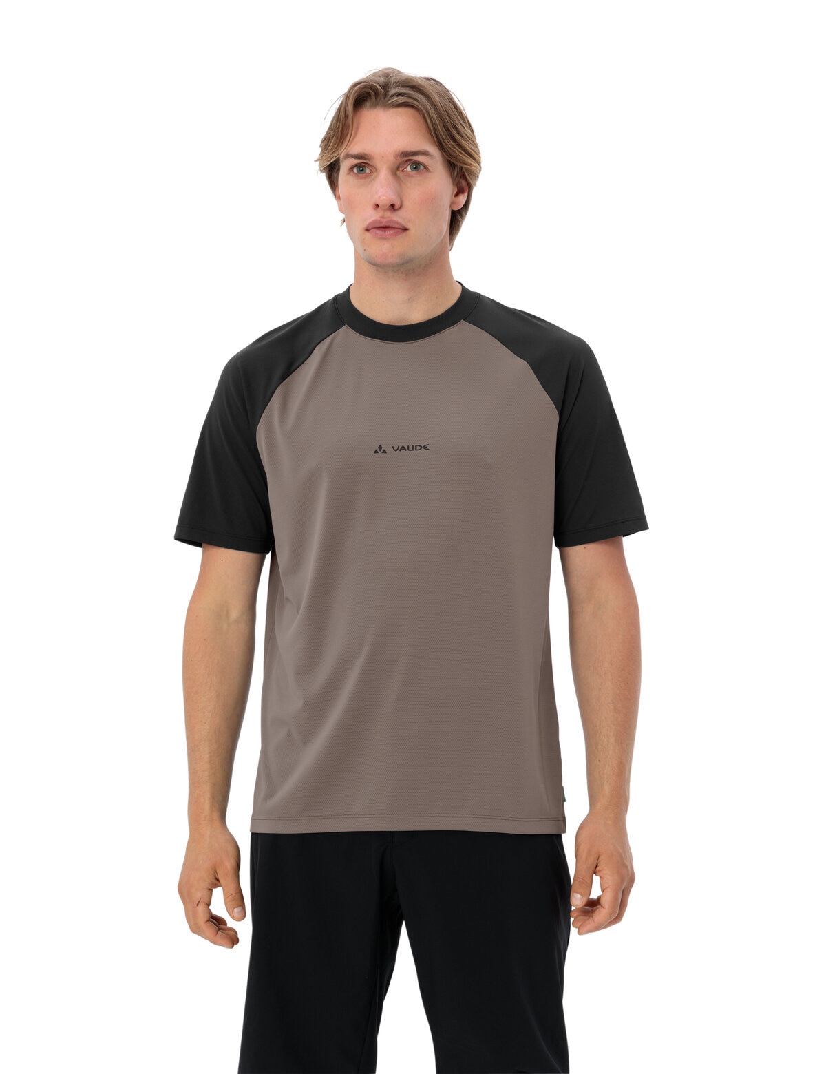 VAUDE "Mens Loamer Shirt" mit Rundhalsausschnitt, aus Polyester, in Jersey-Qualität