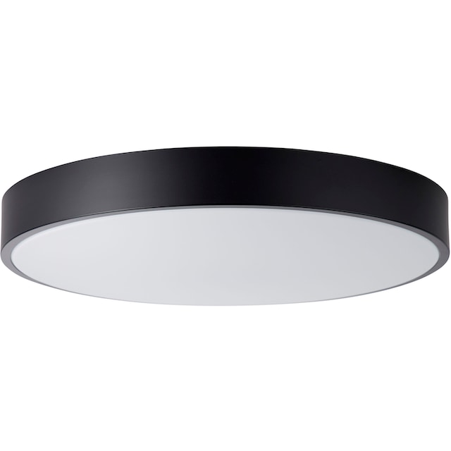 BreLight LED Wandleuchte »Slimline«, D 50 cm, 3800 lm, 3000-6500 K, CCT,  dimmbar, Metall, schwarz/weiß | BAUR