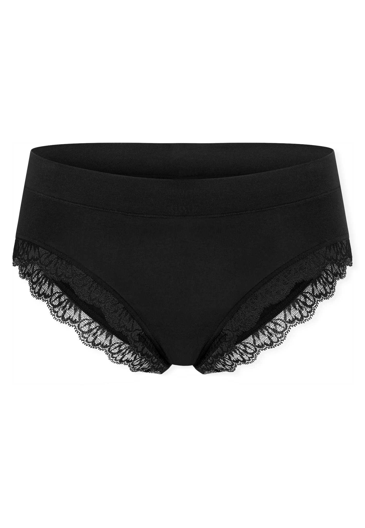 Schiesser Brasilslip »Unique Cotton«, feine Spitze an den Beinausschnittten