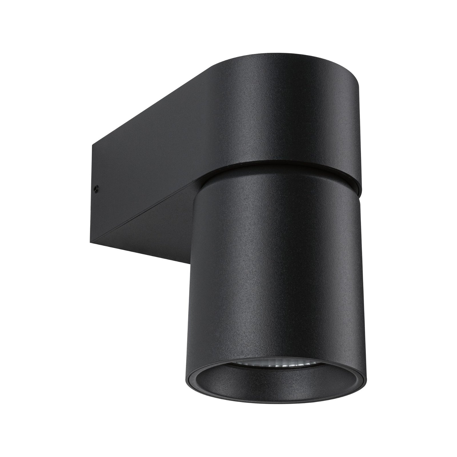 Paulmann LED Außen-Wandleuchte »Kimu IP44 80mm 2200K 7,8W 500lm 230V 70° Anthrazit Aluminium«, 1 flammig, insektenfreundlich