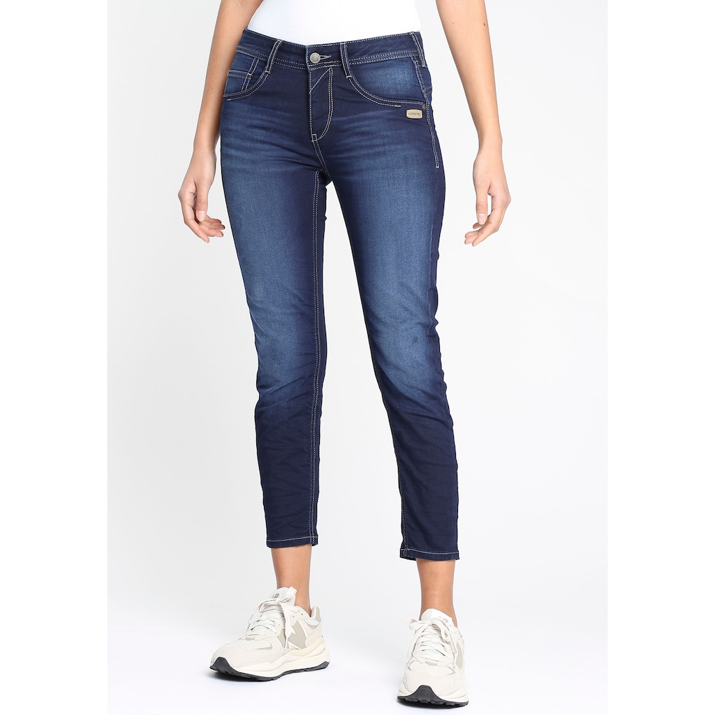 GANG Relax-fit-Jeans »94AMELIE CROPPED«, mit Stretch für hohen Tragekomfort